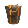 Louis Vuitton Brown Pvc Leather Shoulder Bag
