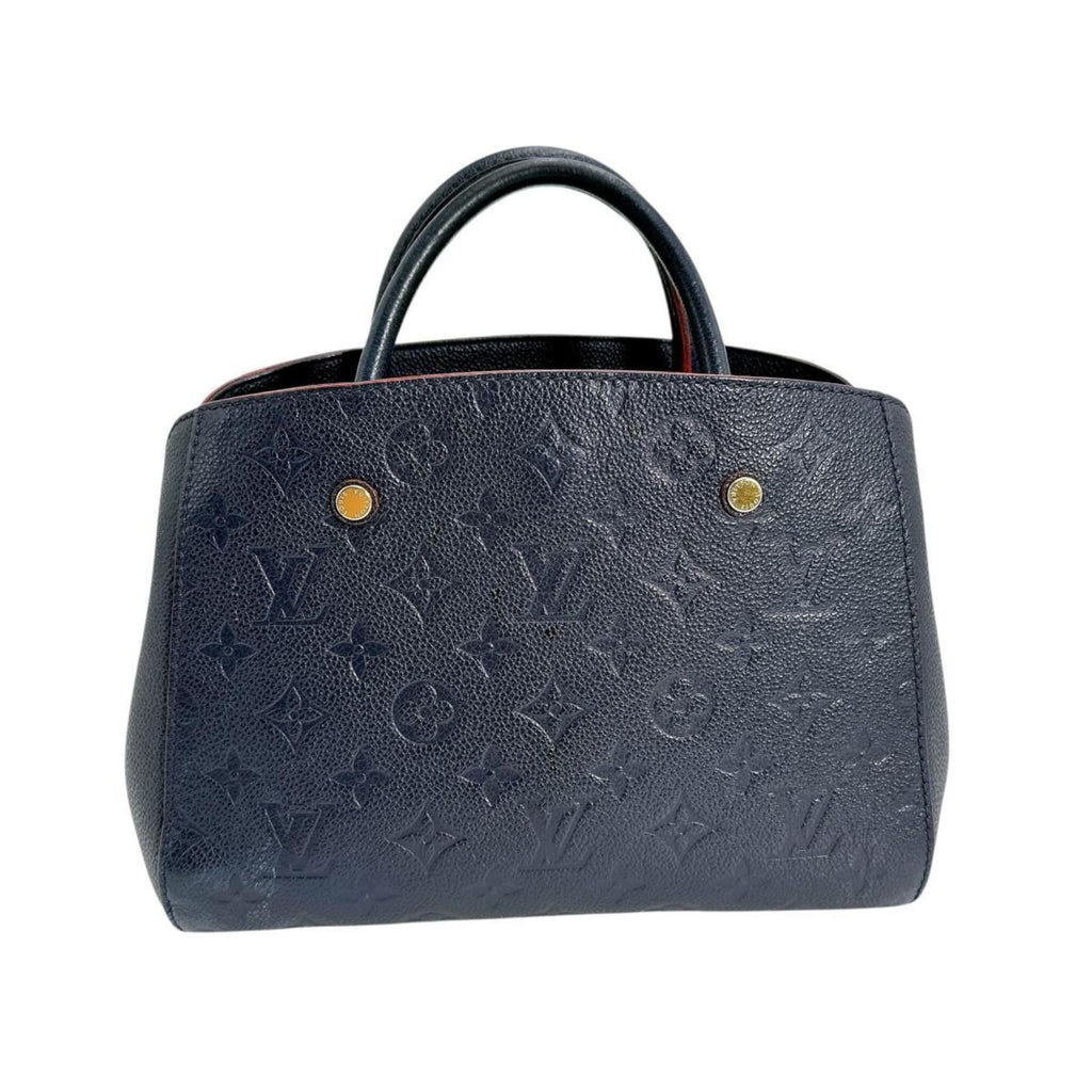 Louis Vuitton Marine Rouge Monogram Empreinte Shoulder Bag