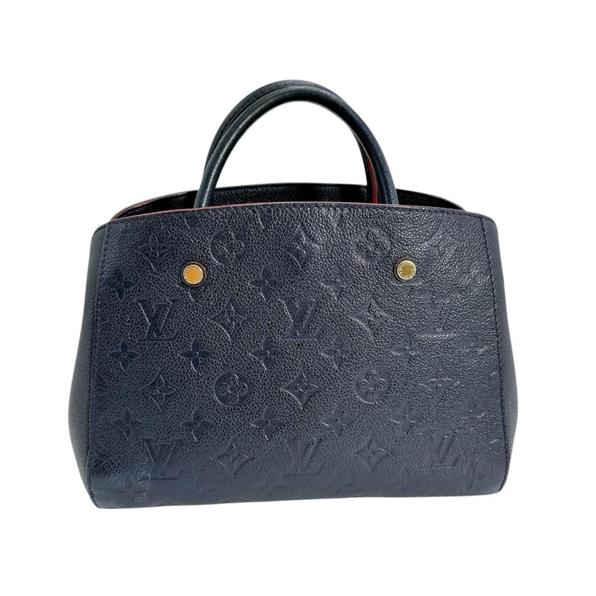 Louis Vuitton Marine Rouge Monogram Empreinte Shoulder Bag