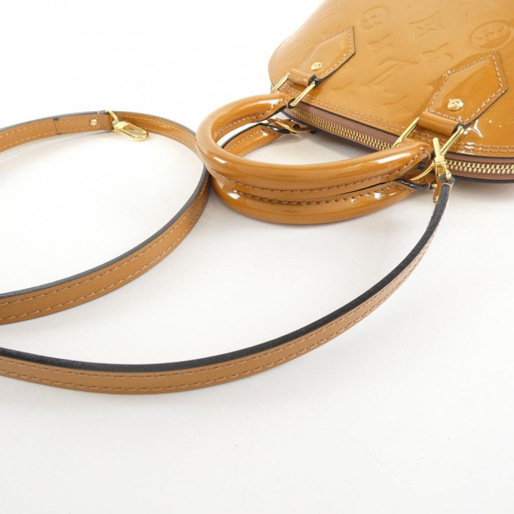 Louis Vuitton Beige Gold Leather Handbag