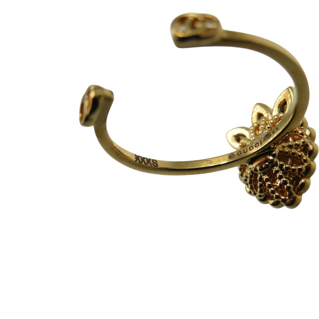 Gucci Gold Plating Band Ring (Pre-Owned)