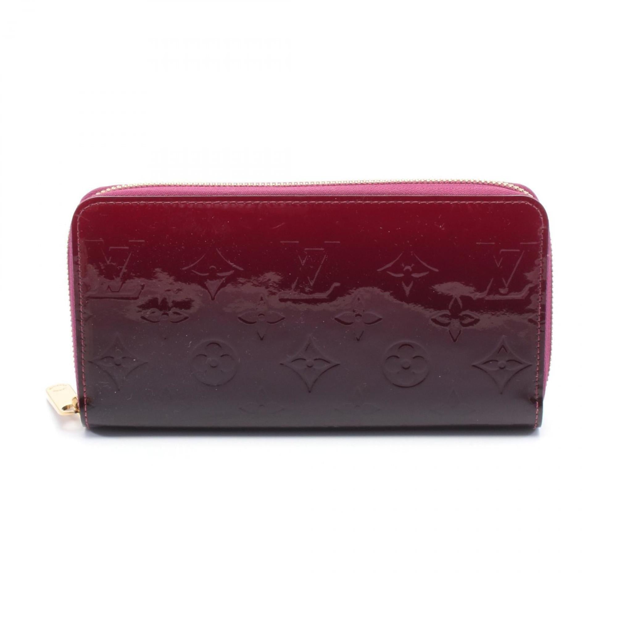 Louis Vuitton Bordeaux Rouge Monogram Vernis Long Wallet