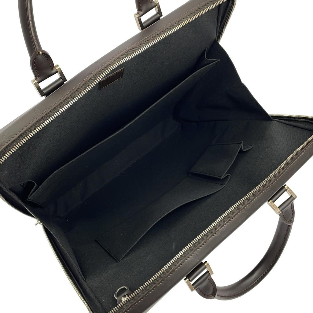 Louis Vuitton Marron Monogram Glacé Coated Canvas Handbag