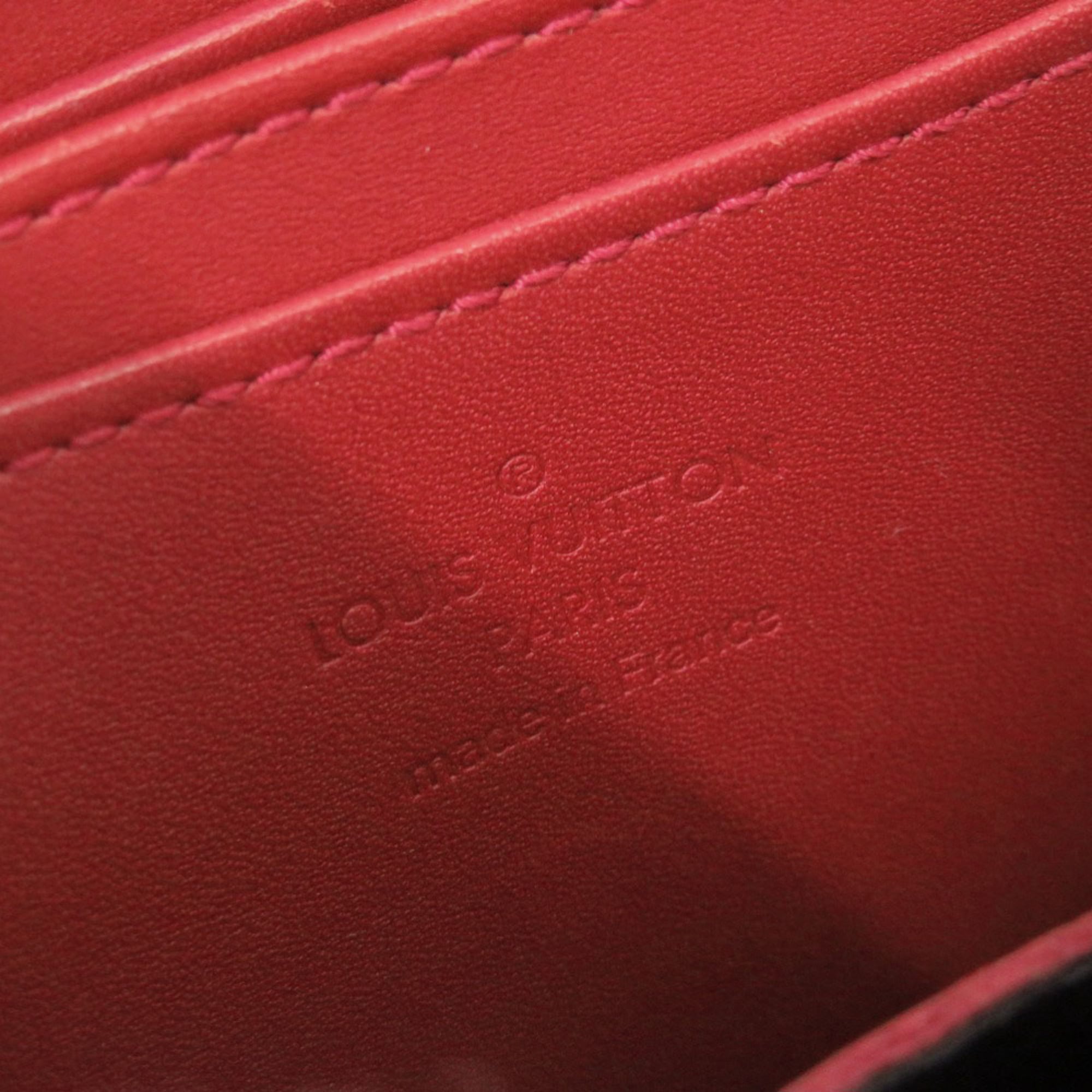 Louis Vuitton Red Color Monogram Vernis Coin Purse/Coin Case