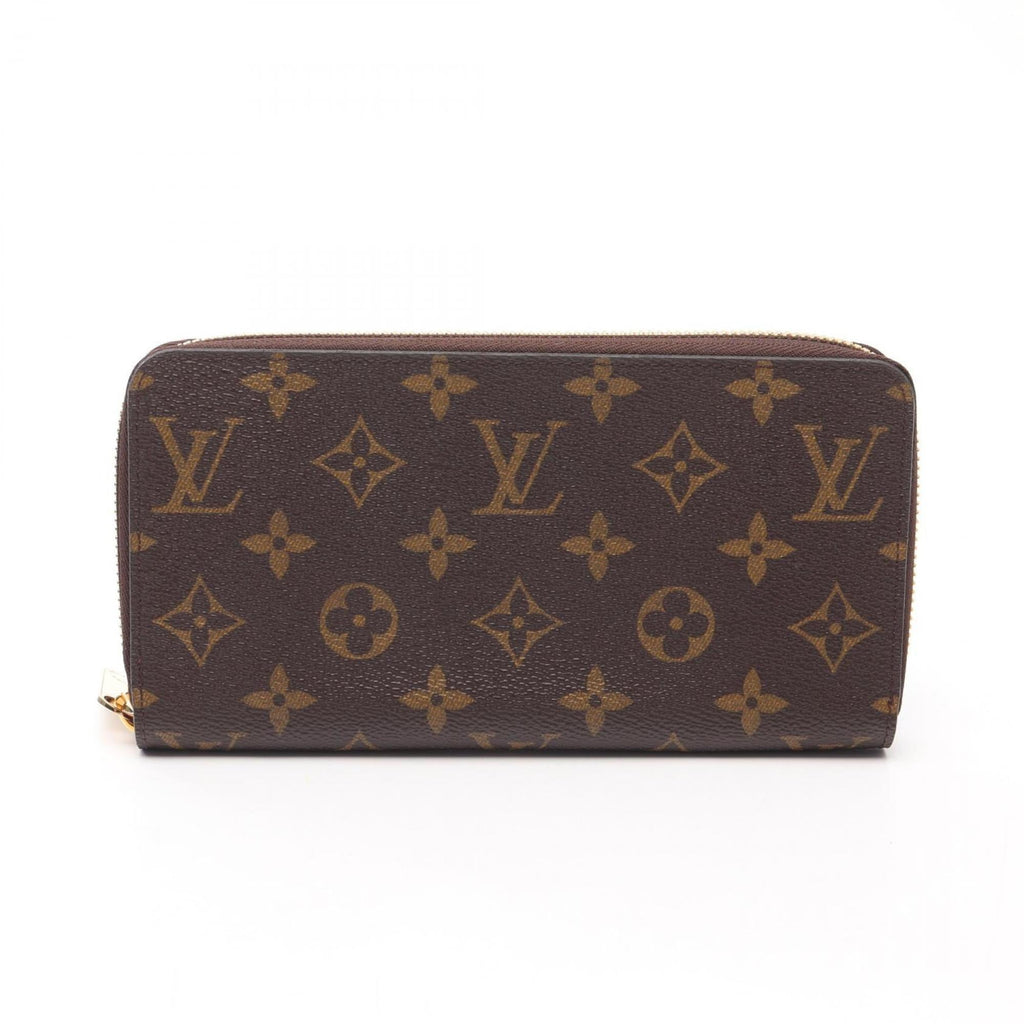 Louis Vuitton Brown Fuchsia Pink Pvc Coated Canvas Leather Long Wallet