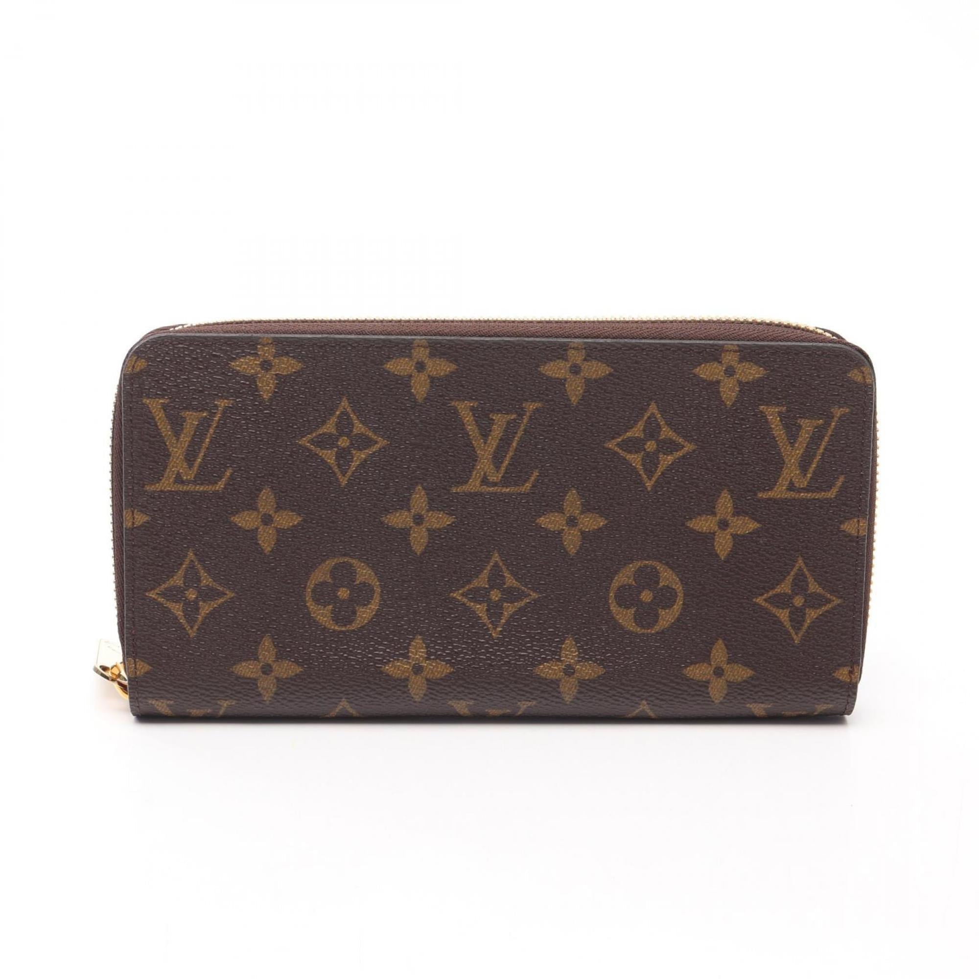 Louis Vuitton Brown Fuchsia Pink Pvc Coated Canvas Leather Long Wallet