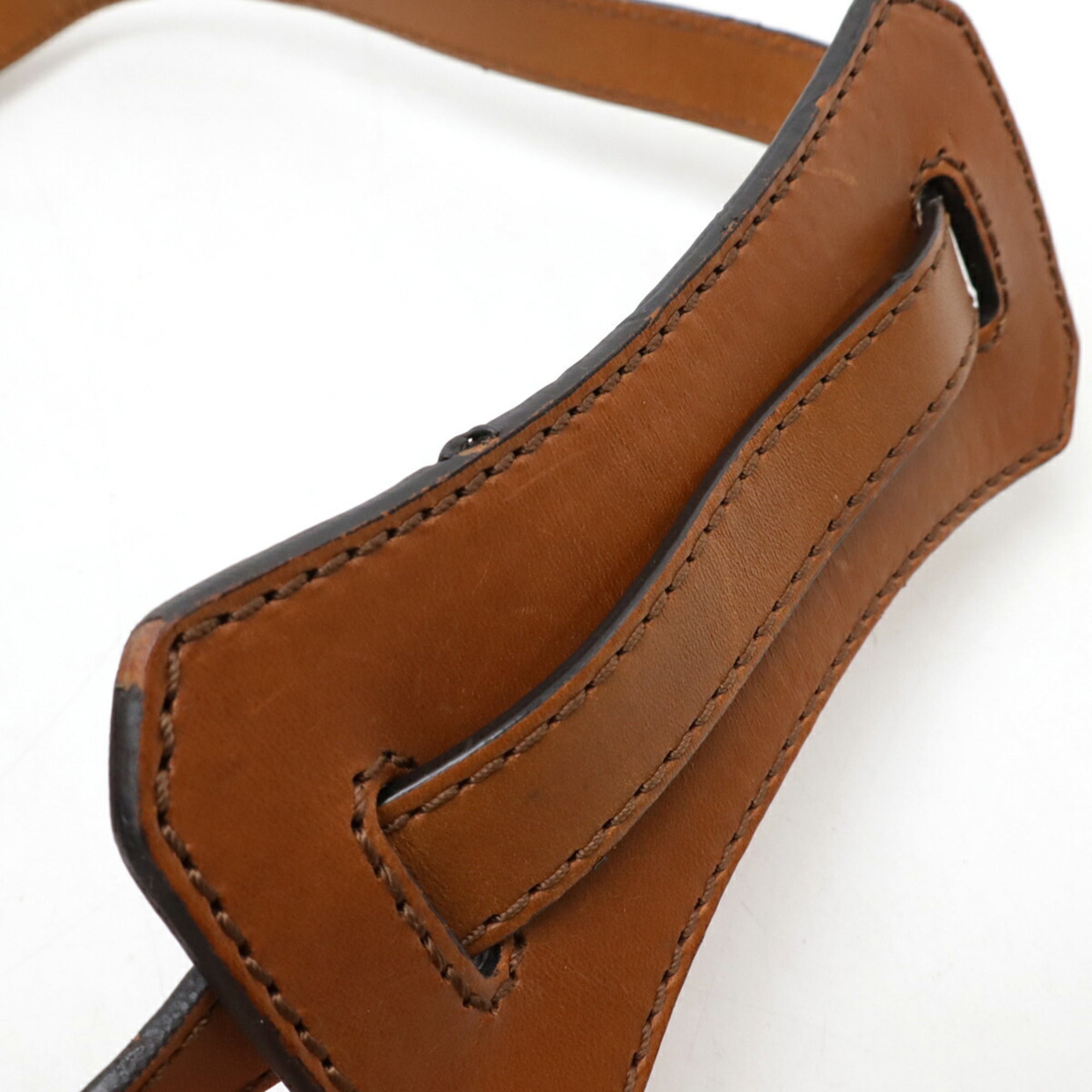 Burberry Brown Red Color Suede Canvas Leather Shoulder Bag