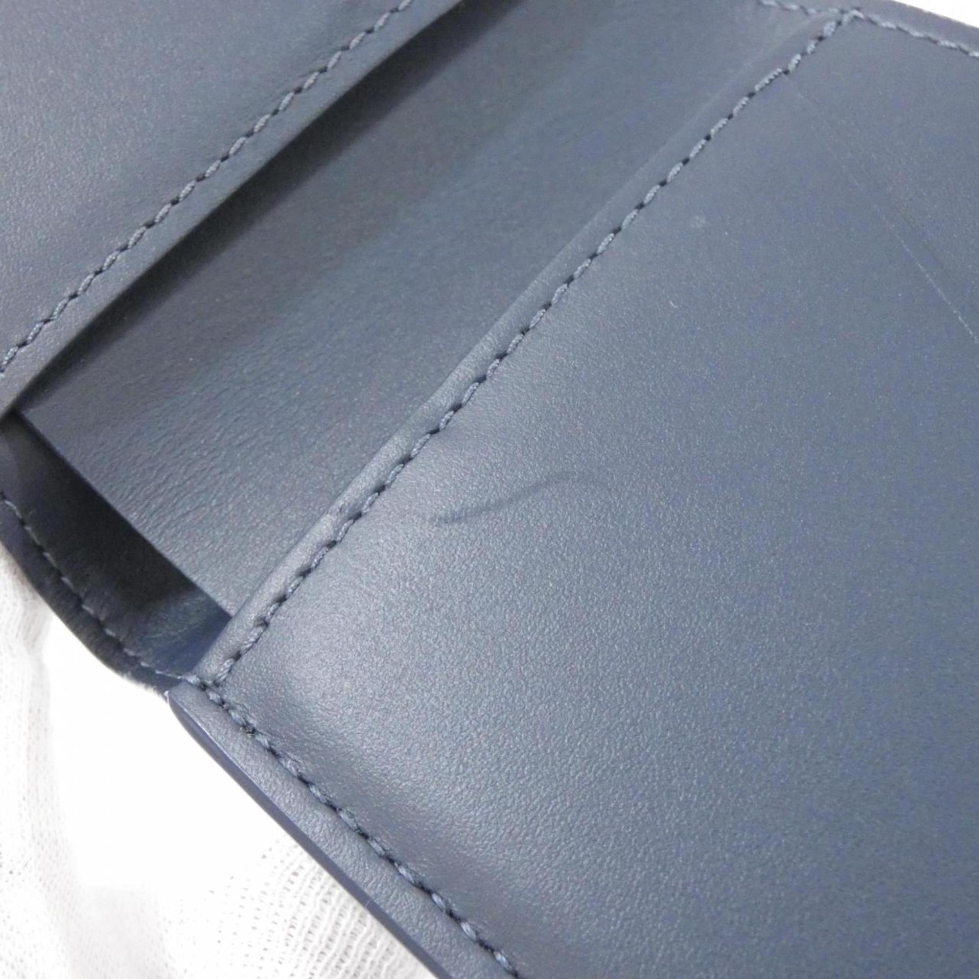 Louis Vuitton Blue Navy Leather Wallet