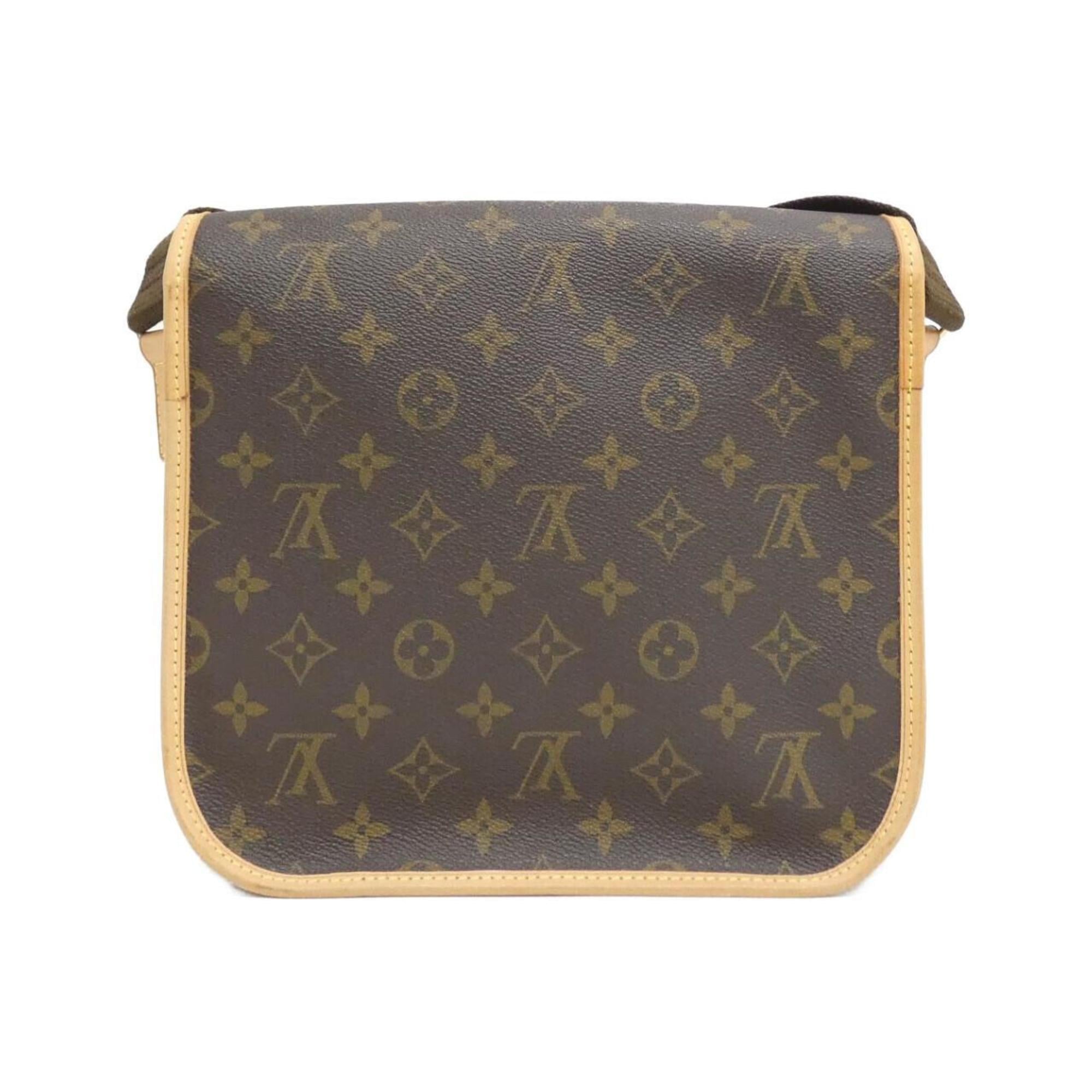 Louis Vuitton Marron Coated Canvas Shoulder Bag