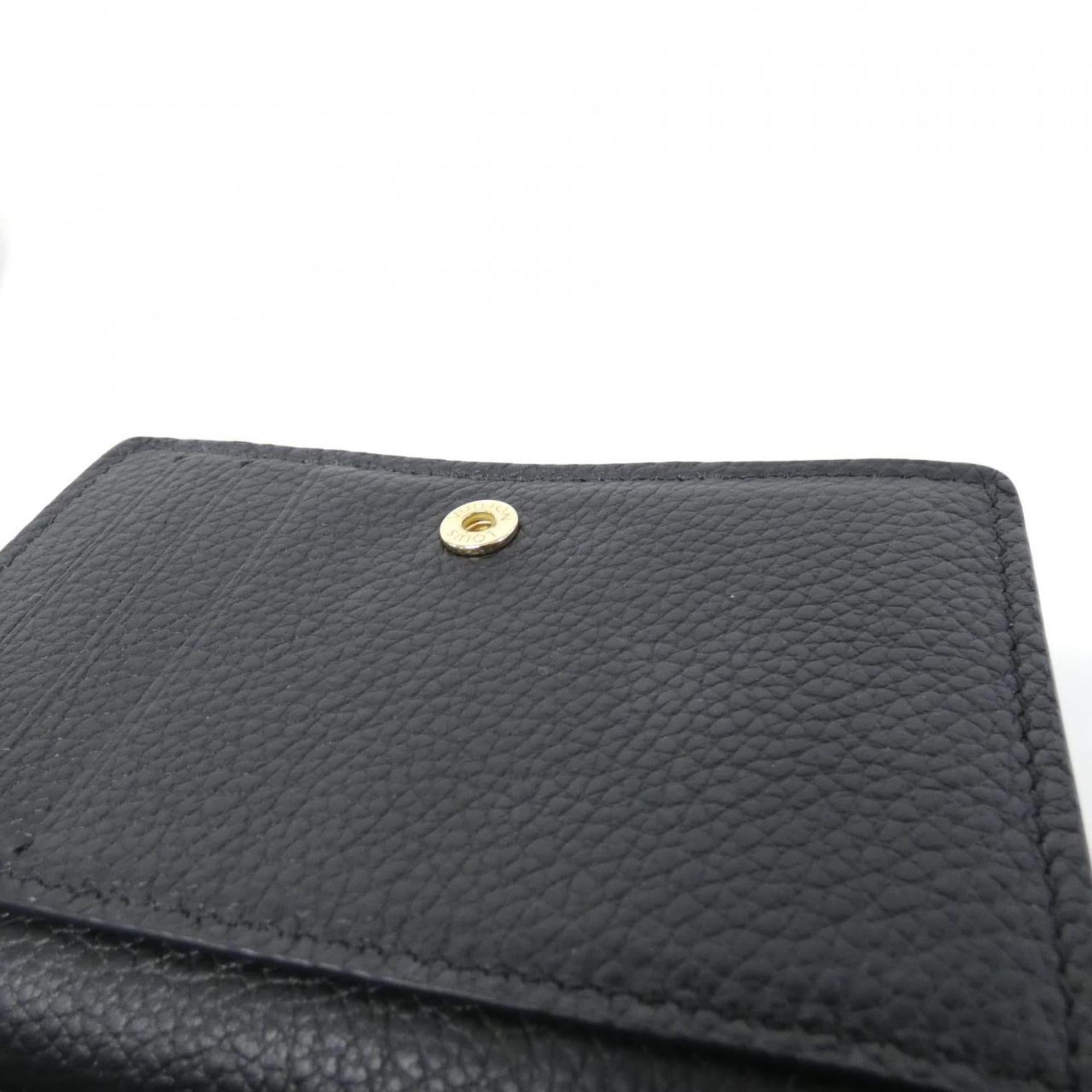 Louis Vuitton Black Leather Wallet