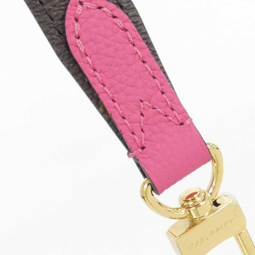 Louis Vuitton Monogram Marron Rose Coated Canvas Leather Handbag