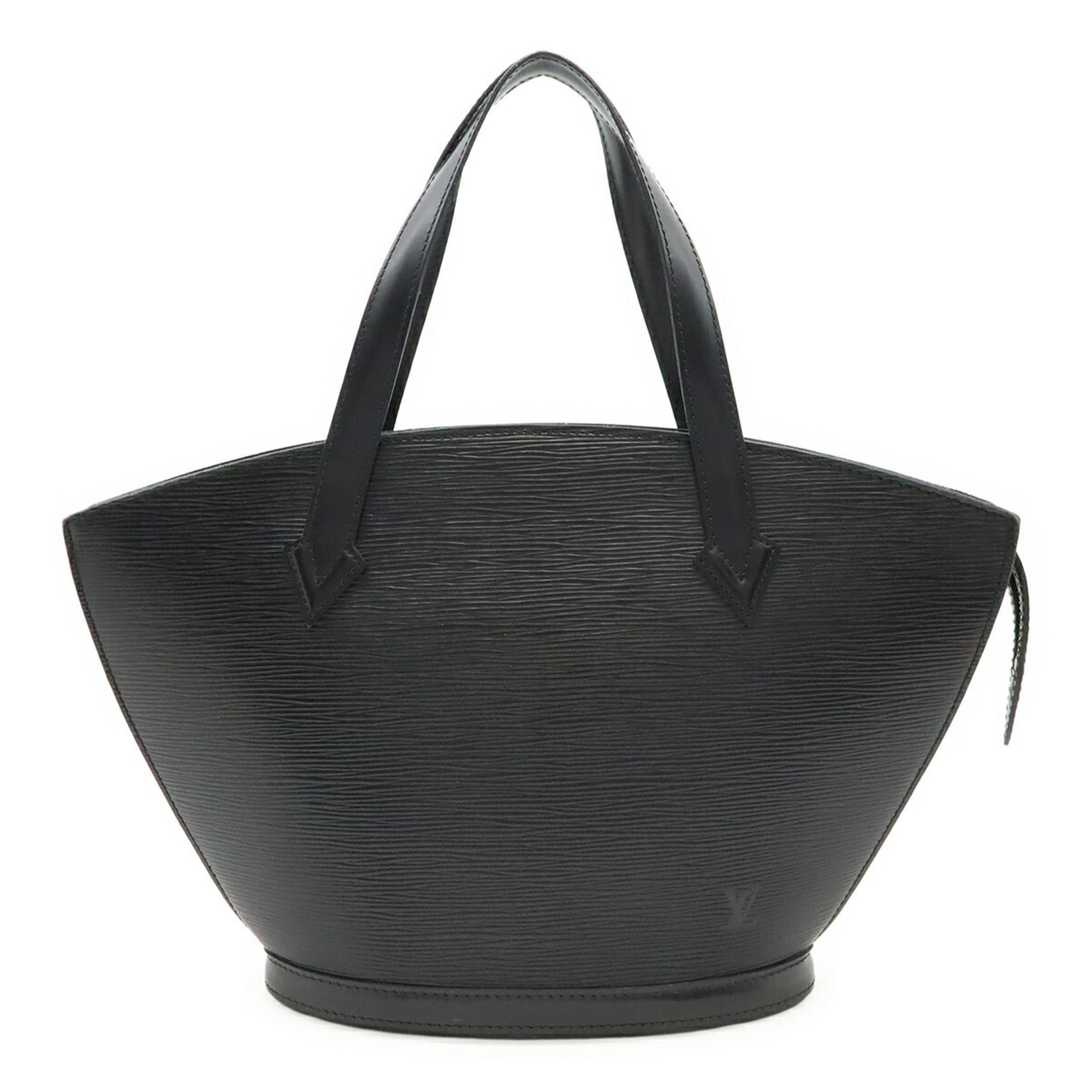 Louis Vuitton Black Noir Epi Leather Handbag Tote Bag