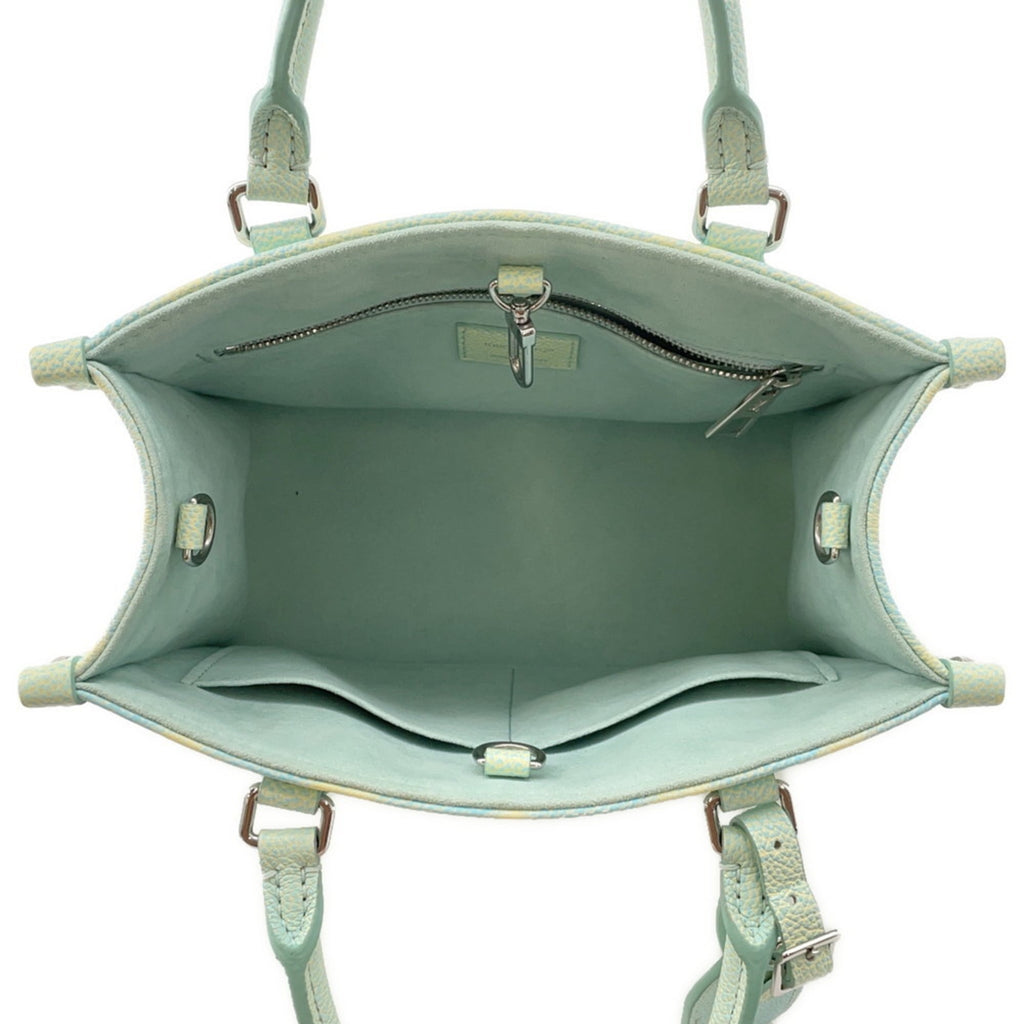 Louis Vuitton Blue Monogram Yellow Monogram Empreinte Handbag Shoulder Bag