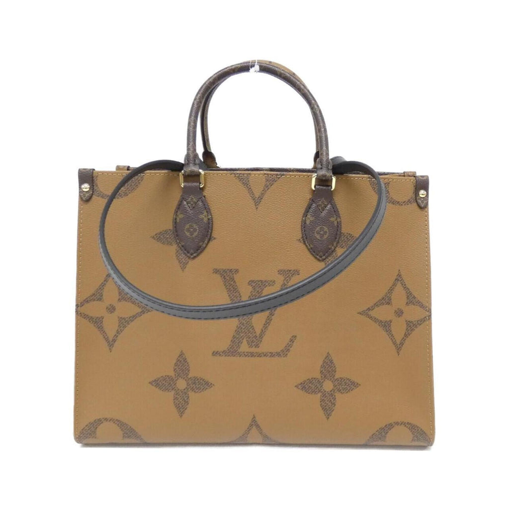 Louis Vuitton Marron Coated Canvas Handbag