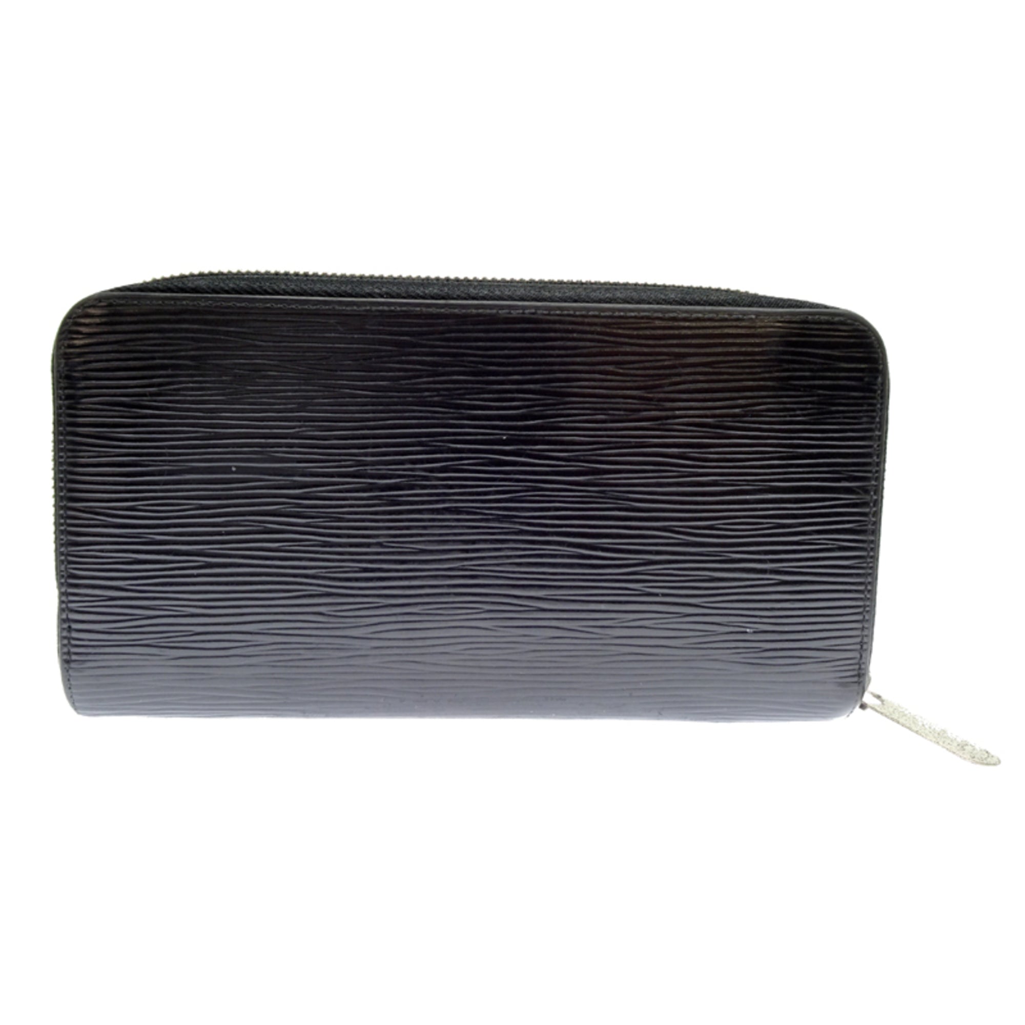 Louis Vuitton Black Noir Epi Leather Long Wallet