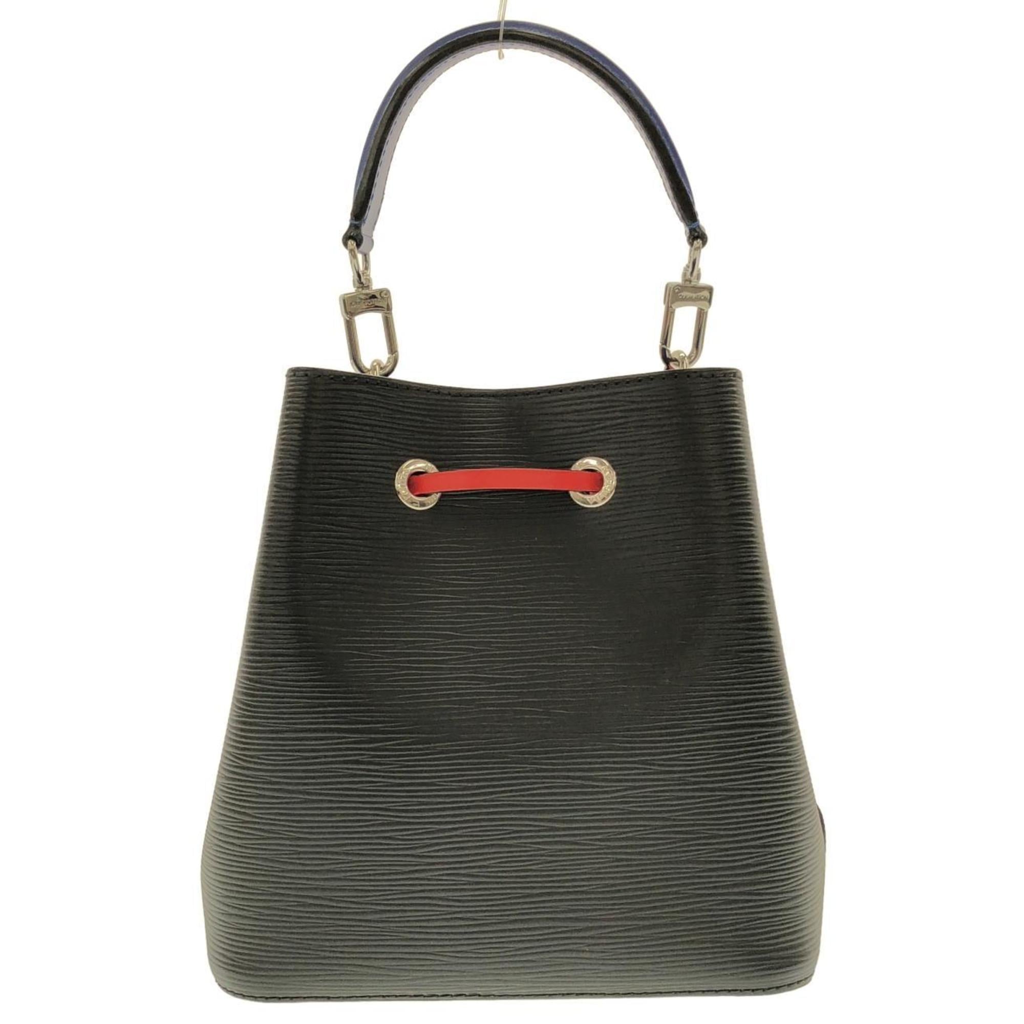 Louis Vuitton Noir Saffron Leather Shoulder Bag
