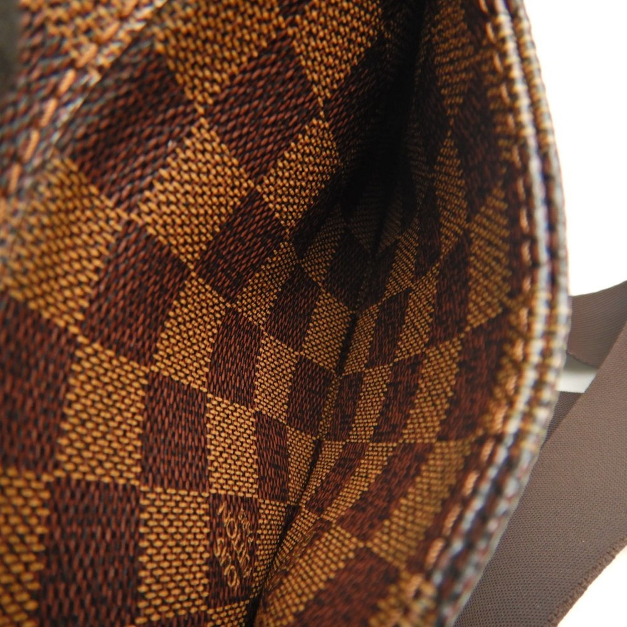 Louis Vuitton Brown Ebene Pvc Sling Bag