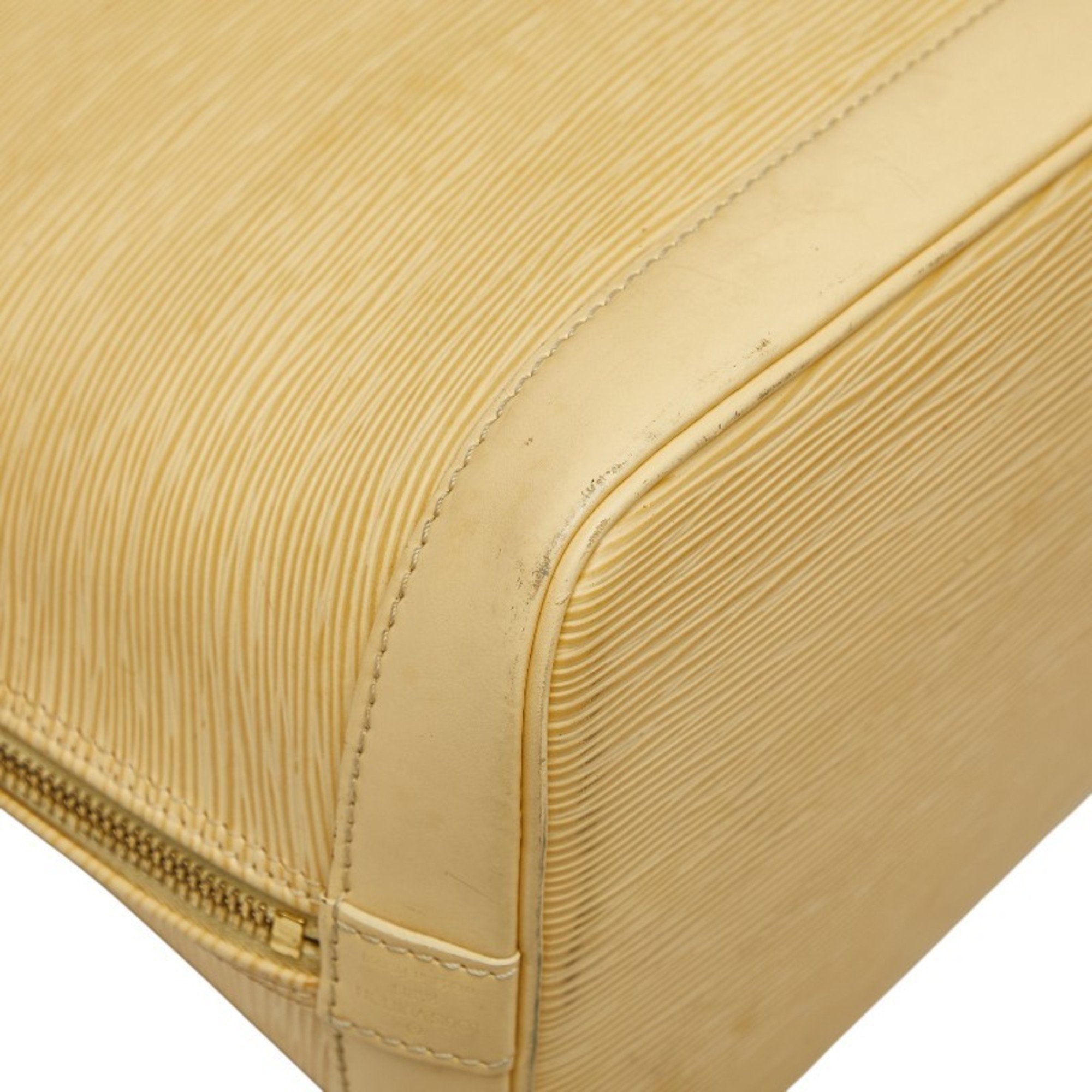Louis Vuitton Yellow Leather Handbag