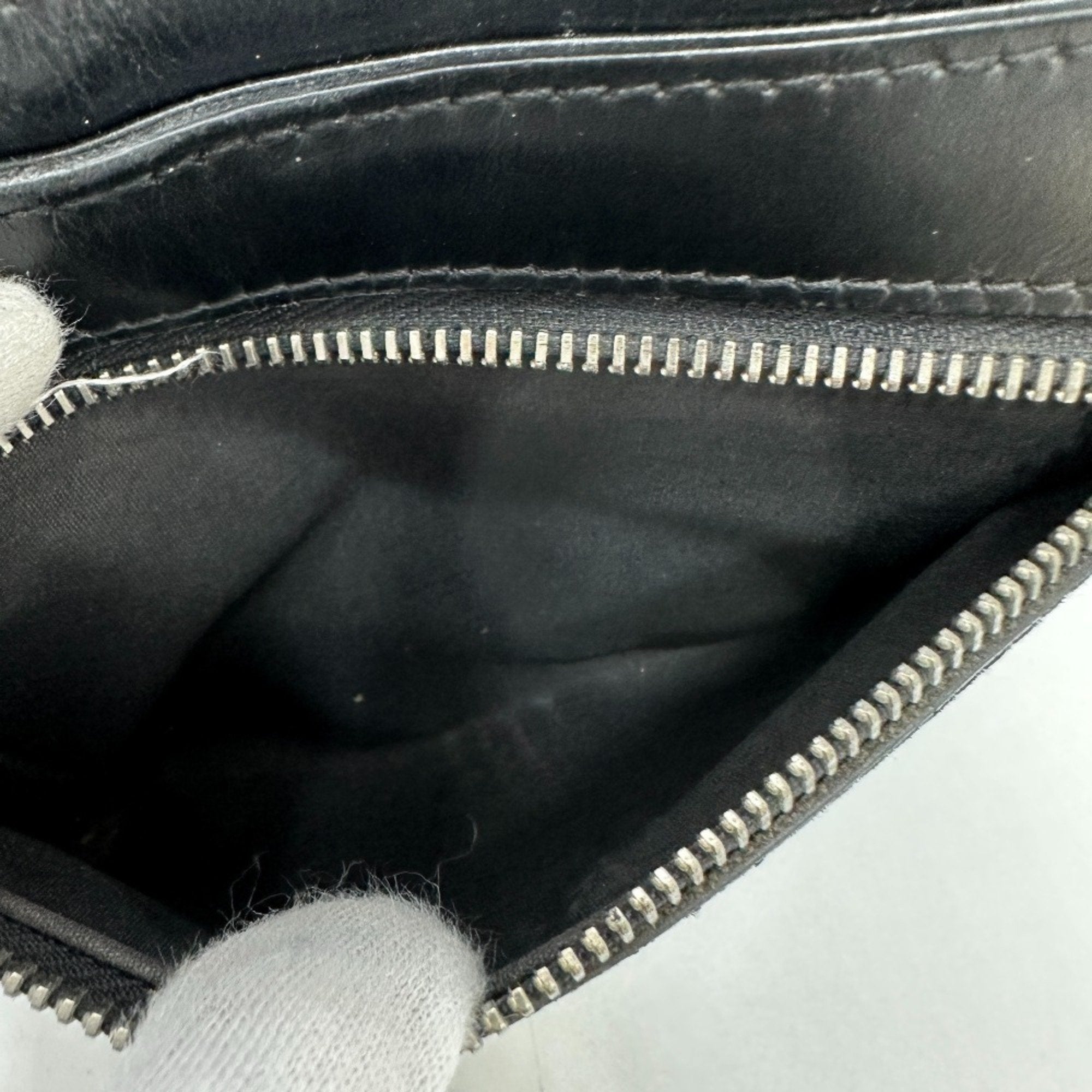 Louis Vuitton Black Leather Handbag