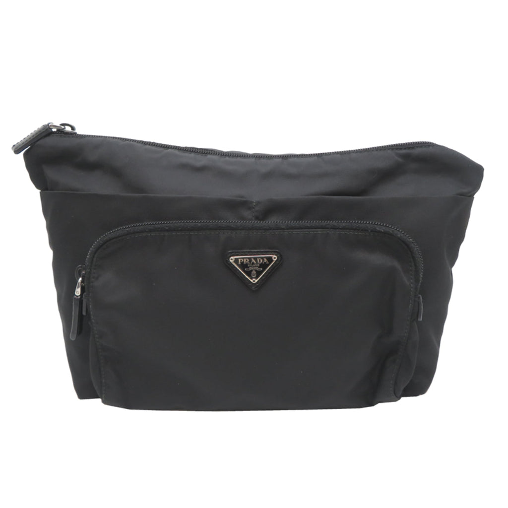 Prada Black Nylon Pouch