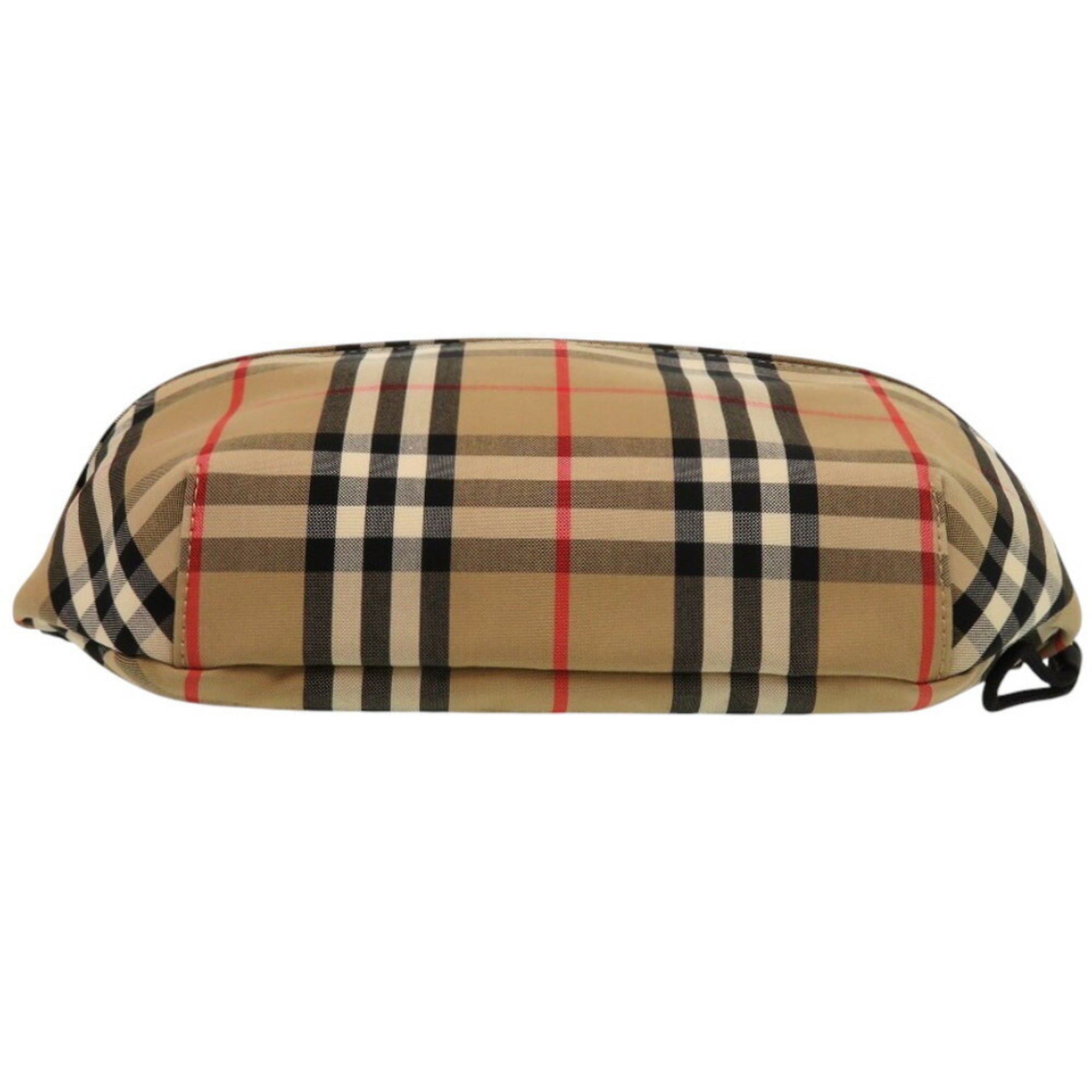 Burberry Beige Cotton Polyester Fanny Pack