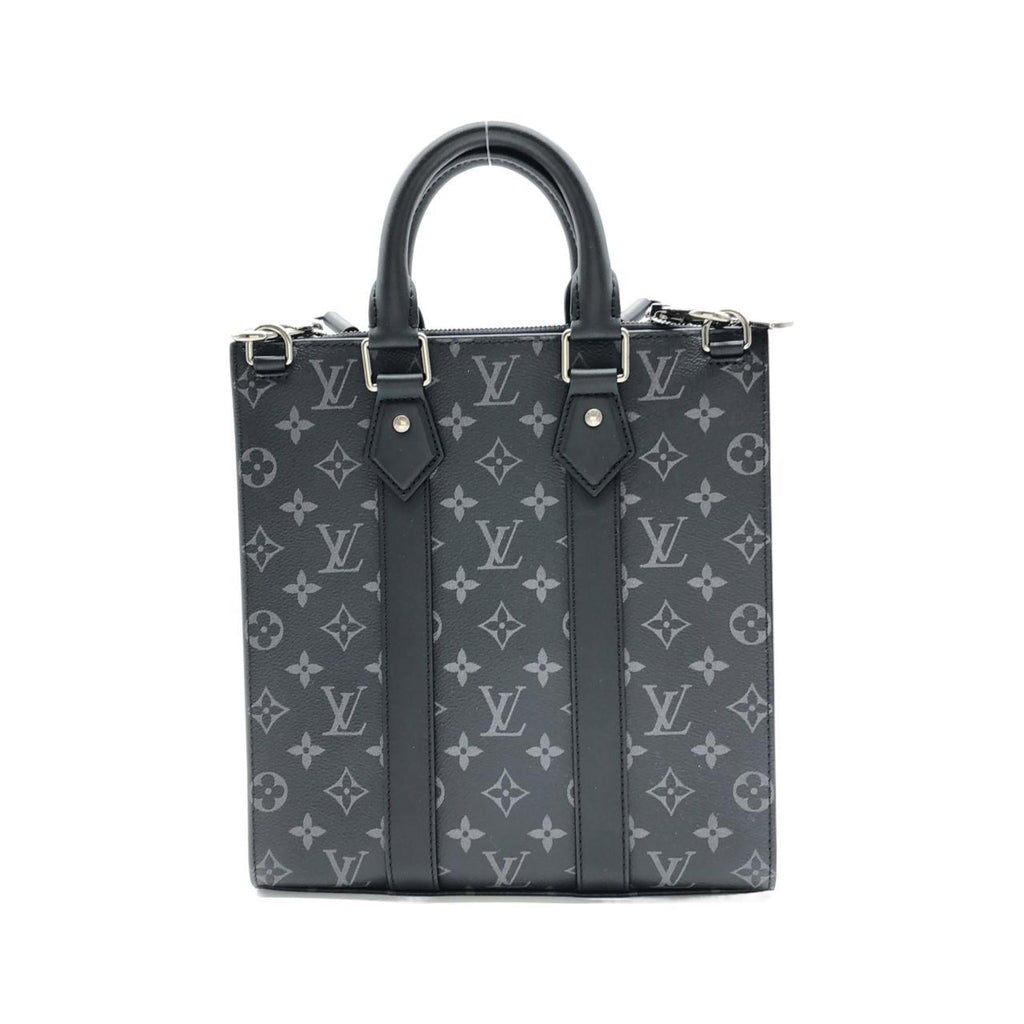 Louis Vuitton Black Coated Canvas Handbag