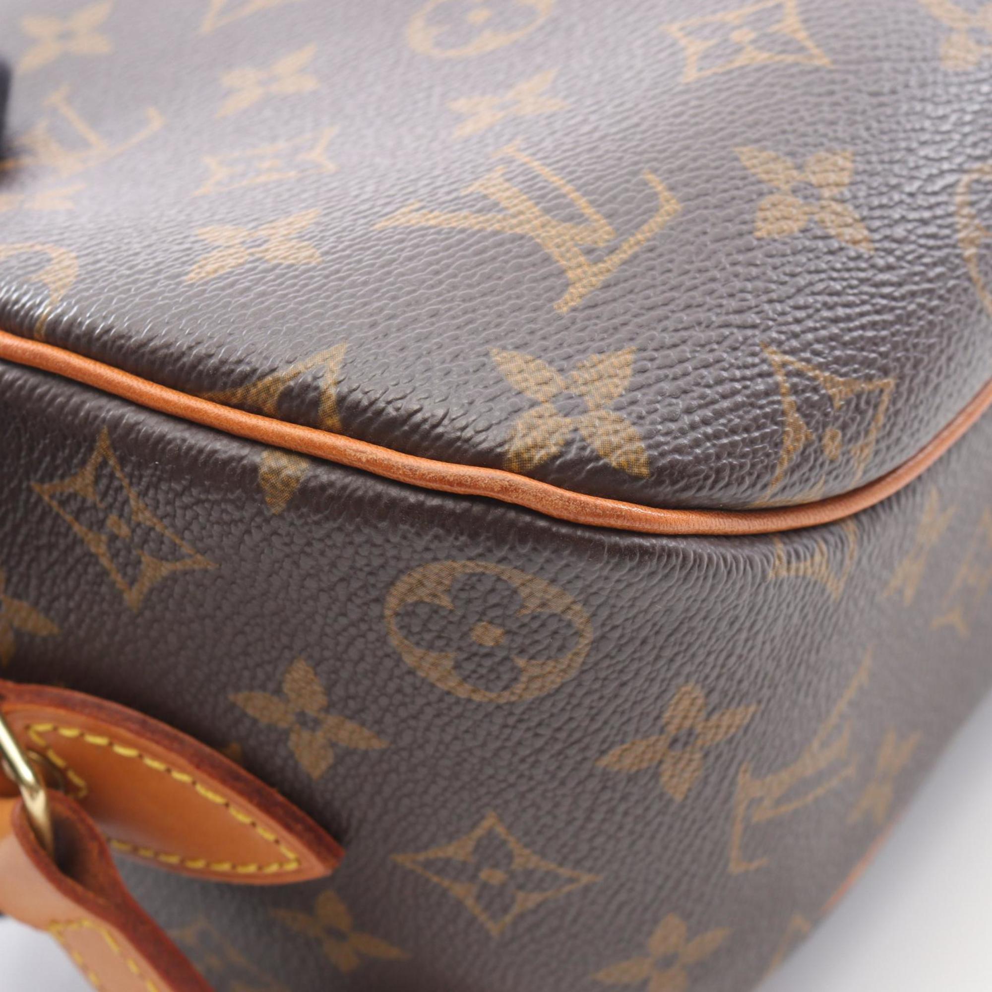 Louis Vuitton Brown Monogram Coated Canvas Shoulder Bag