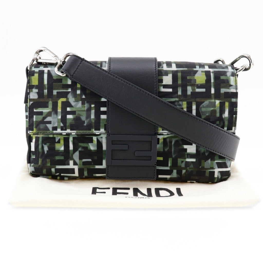 Fendi Black Nylon Shoulder Bag