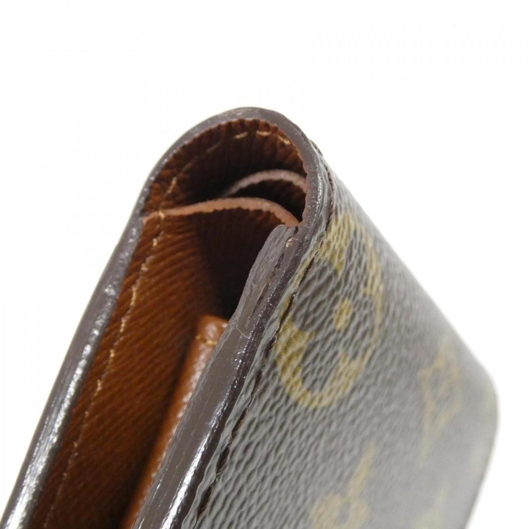 Louis Vuitton Brown Coated Canvas Wallet