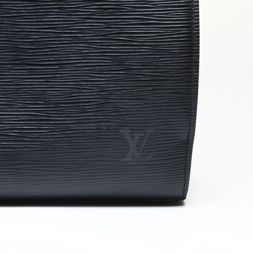 Louis Vuitton Epi Black Epi Leather Handbag