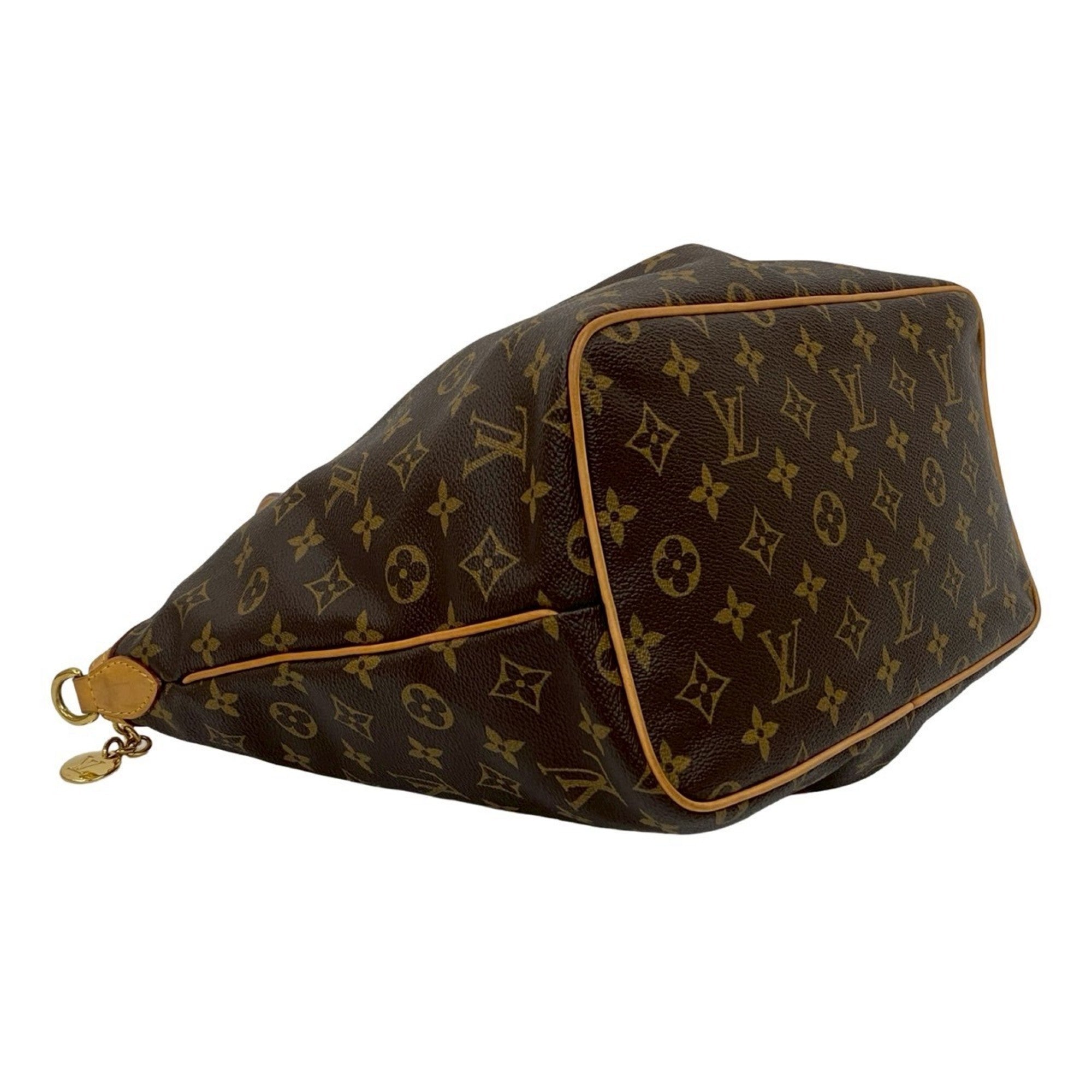 Louis Vuitton Brown Leather Pvc Handbag Shoulder Bag