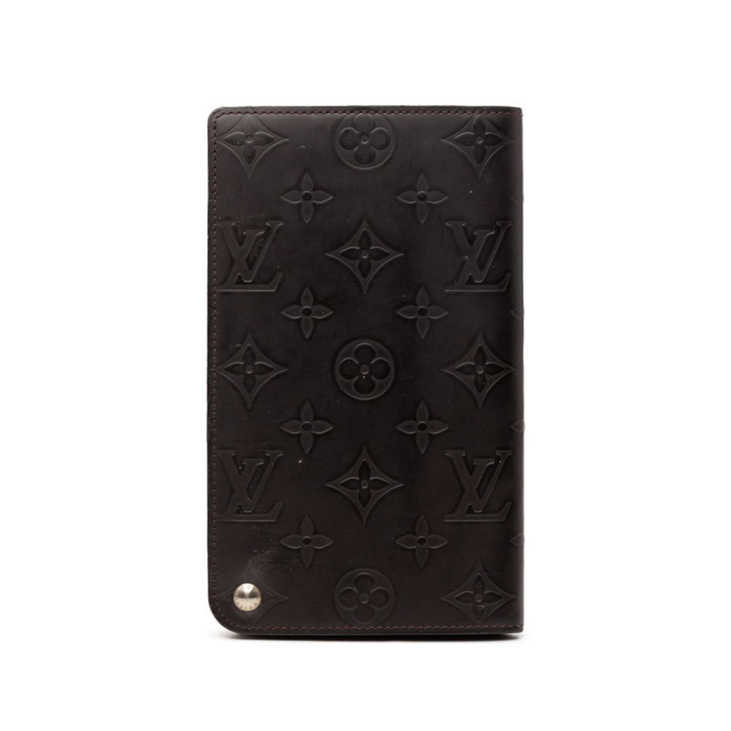 Louis Vuitton Brown Monogram Glacé Monogram Monogram Coin Purse/Coin Case