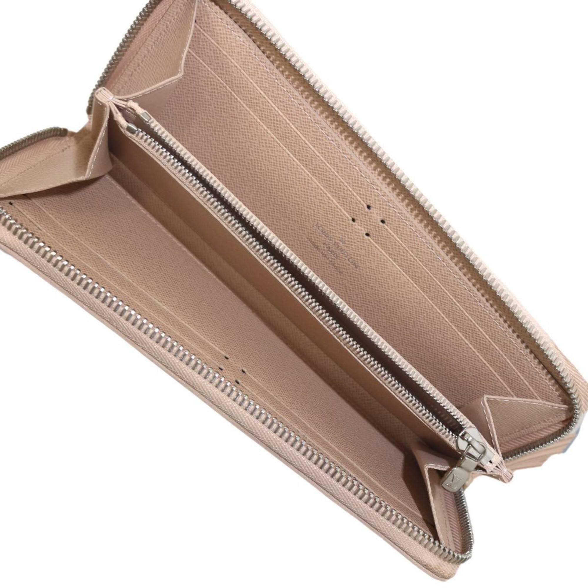 Louis Vuitton Beige Pink Long Wallet