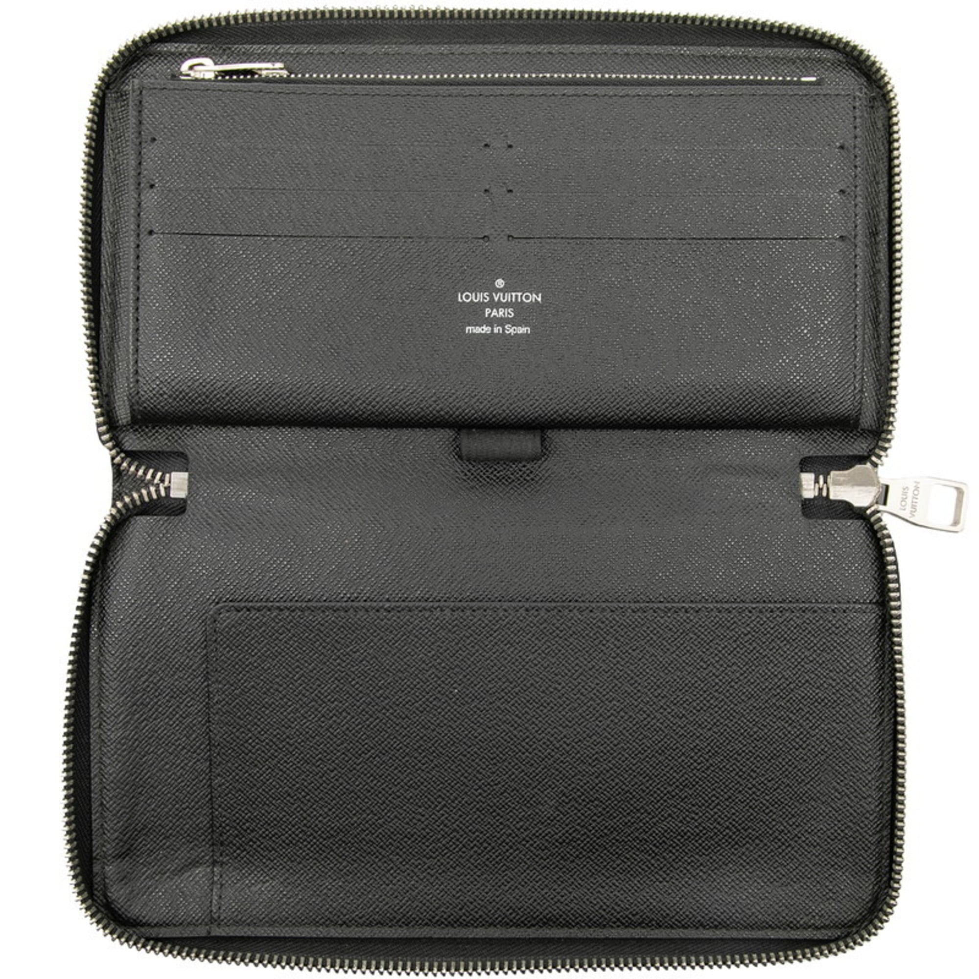 Louis Vuitton Black Pvc Leather Long Wallet