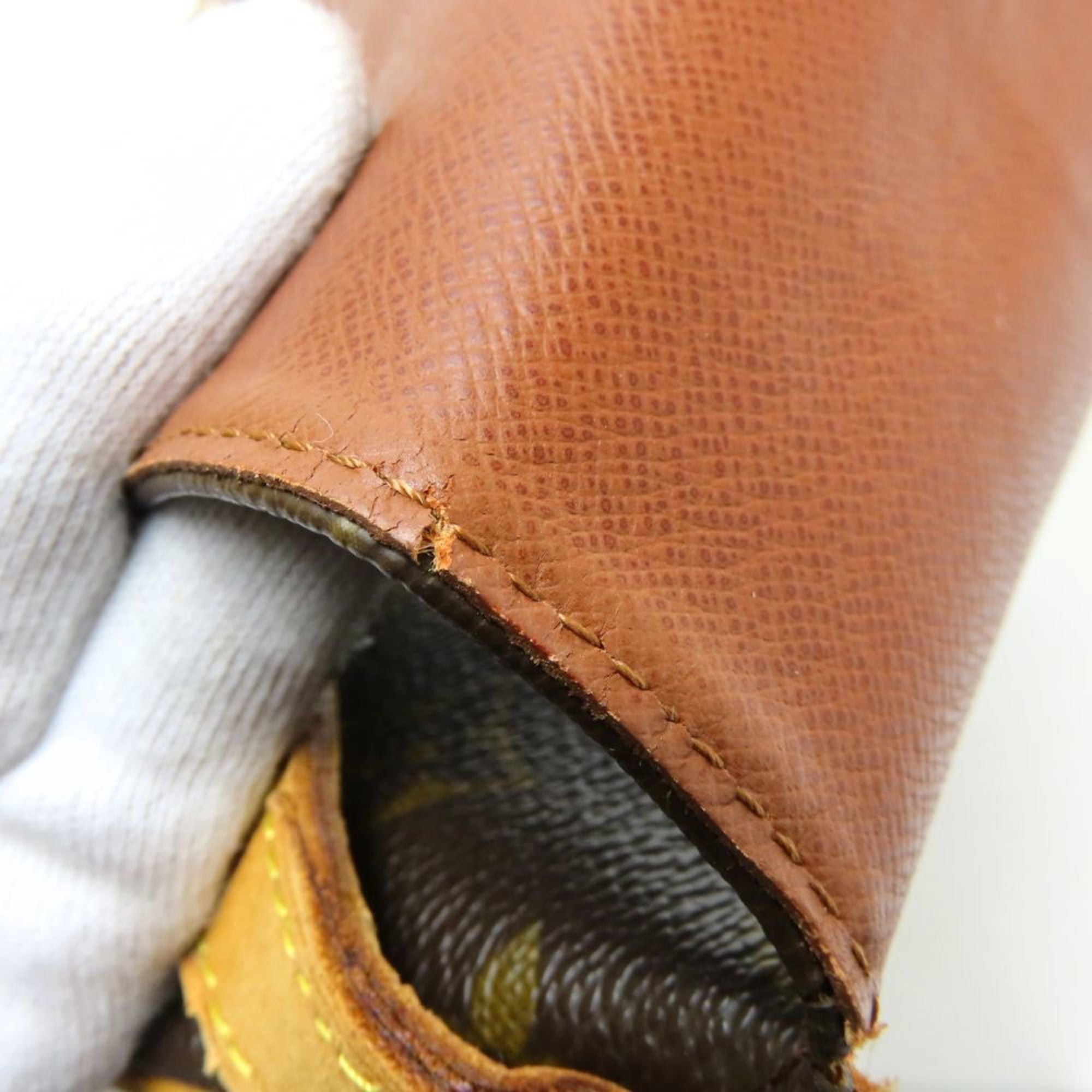 Louis Vuitton Monogram Brown Monogram Leather Shoulder Bag
