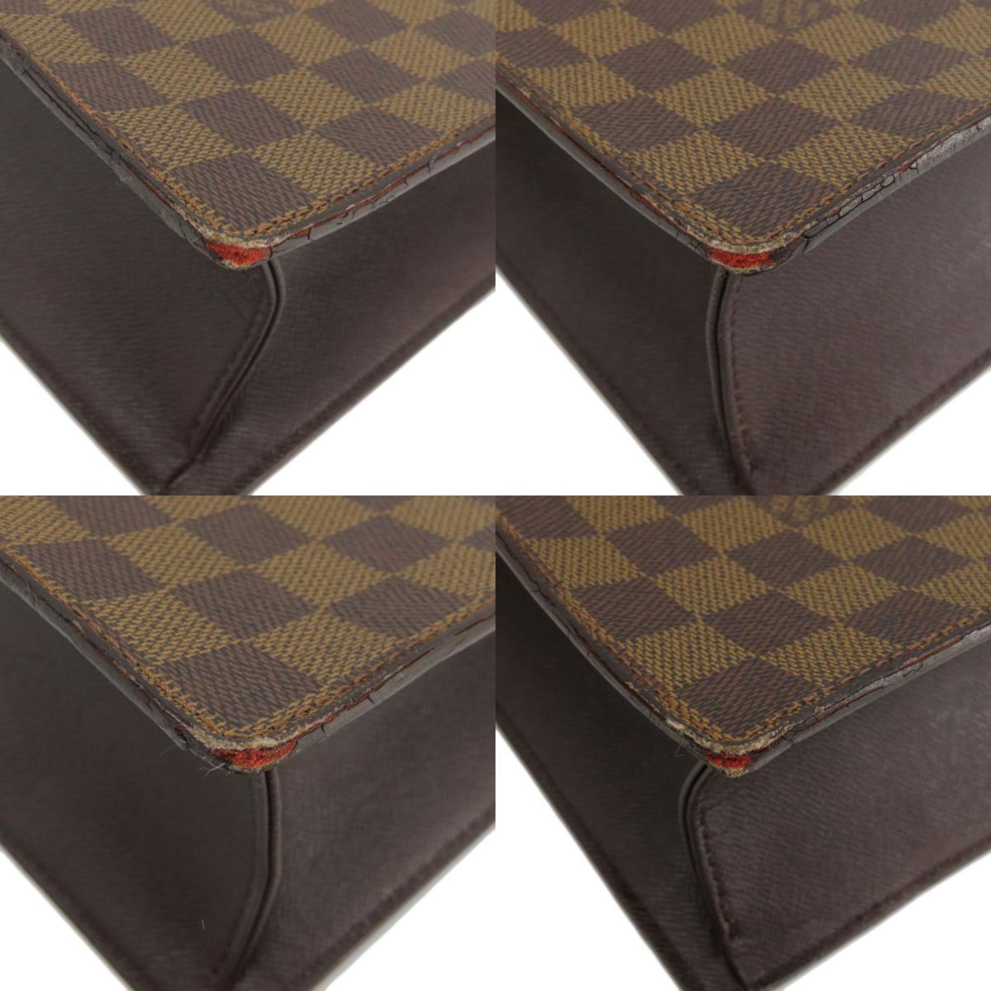 Louis Vuitton Damier Damier Canvas Ebene Damier Canvas Tote Bag