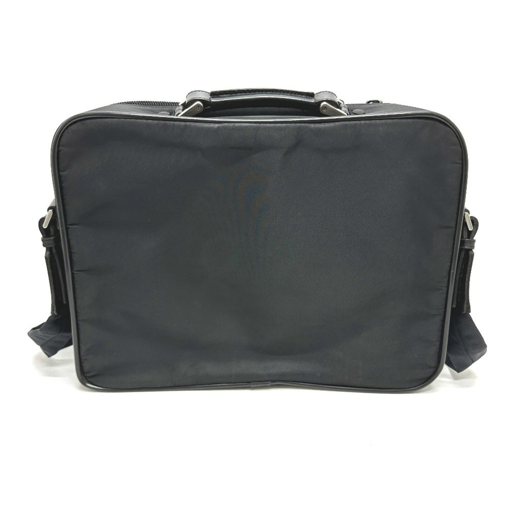 Prada Black Nylon Briefcase Shoulder Bag