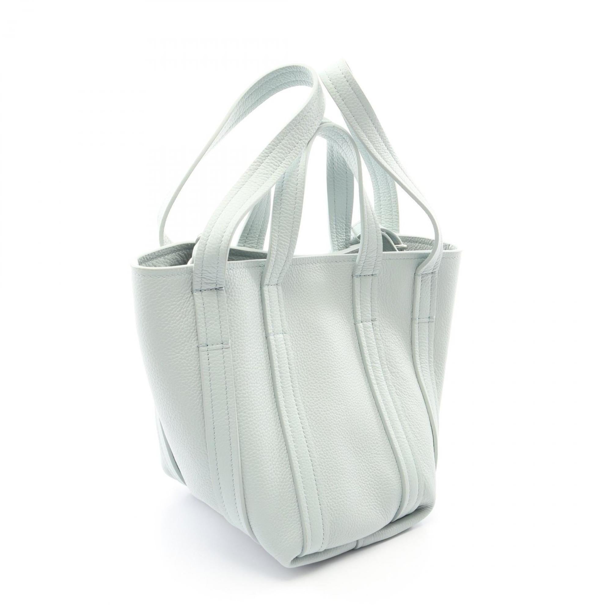 Balenciaga Green Leather Hand