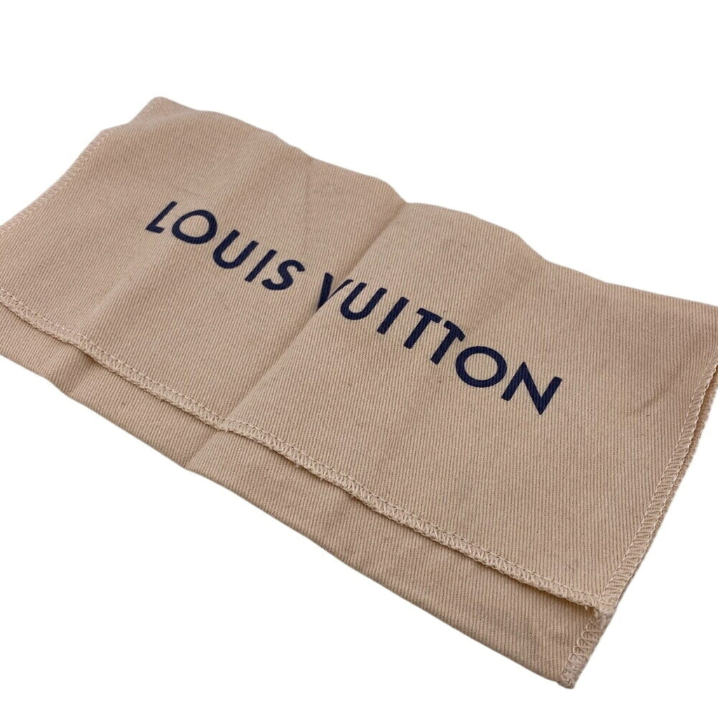 Louis Vuitton Black Leather Long Wallet