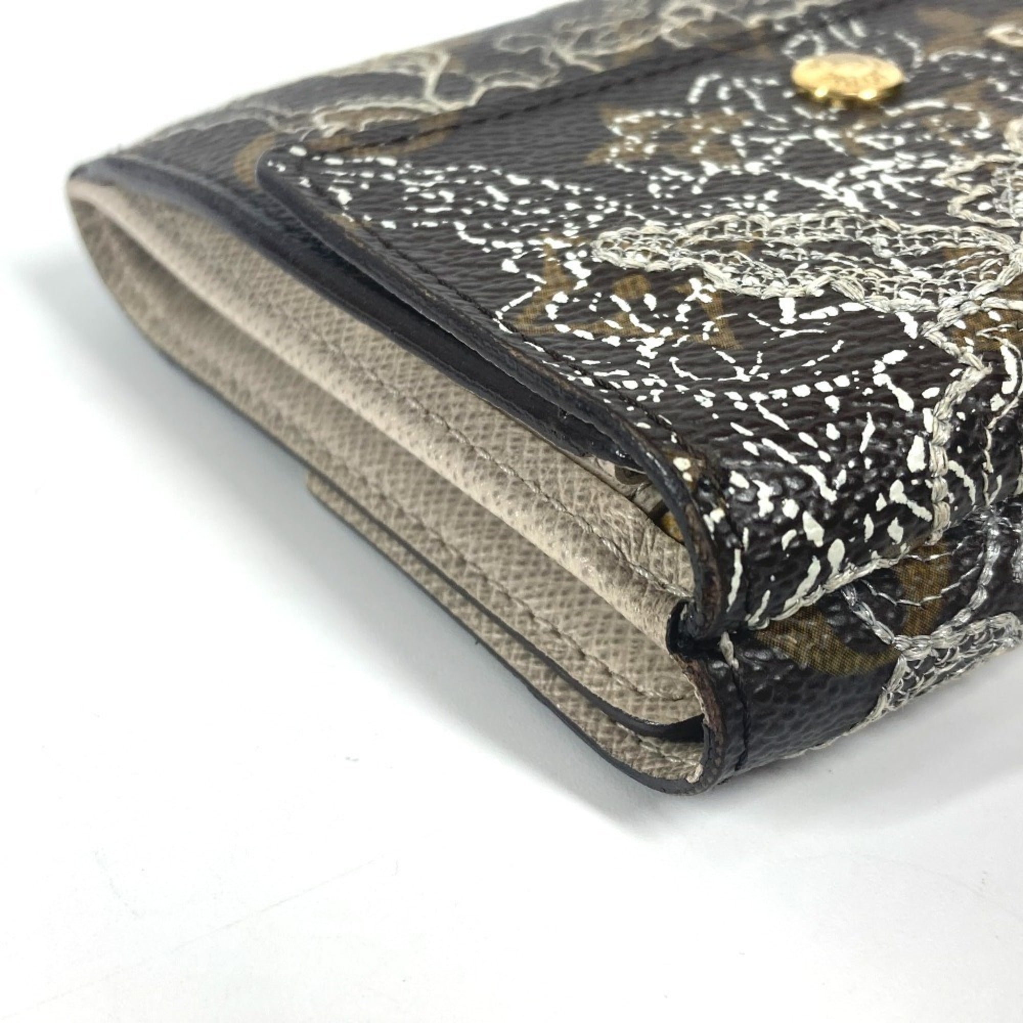 Louis Vuitton Brown Monogram Wallet (Tri-Fold)