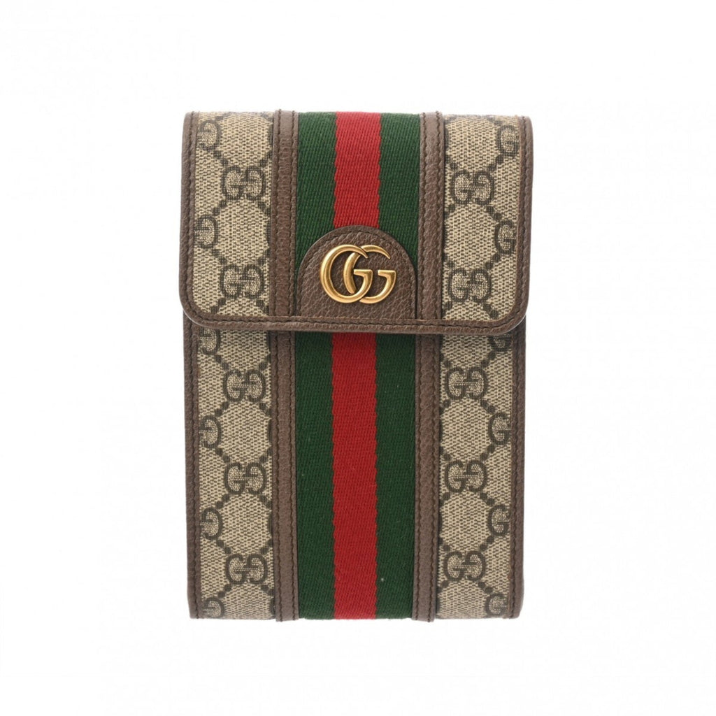 Gucci Brown Gg Supreme Shoulder Bag (Pre-Owned)