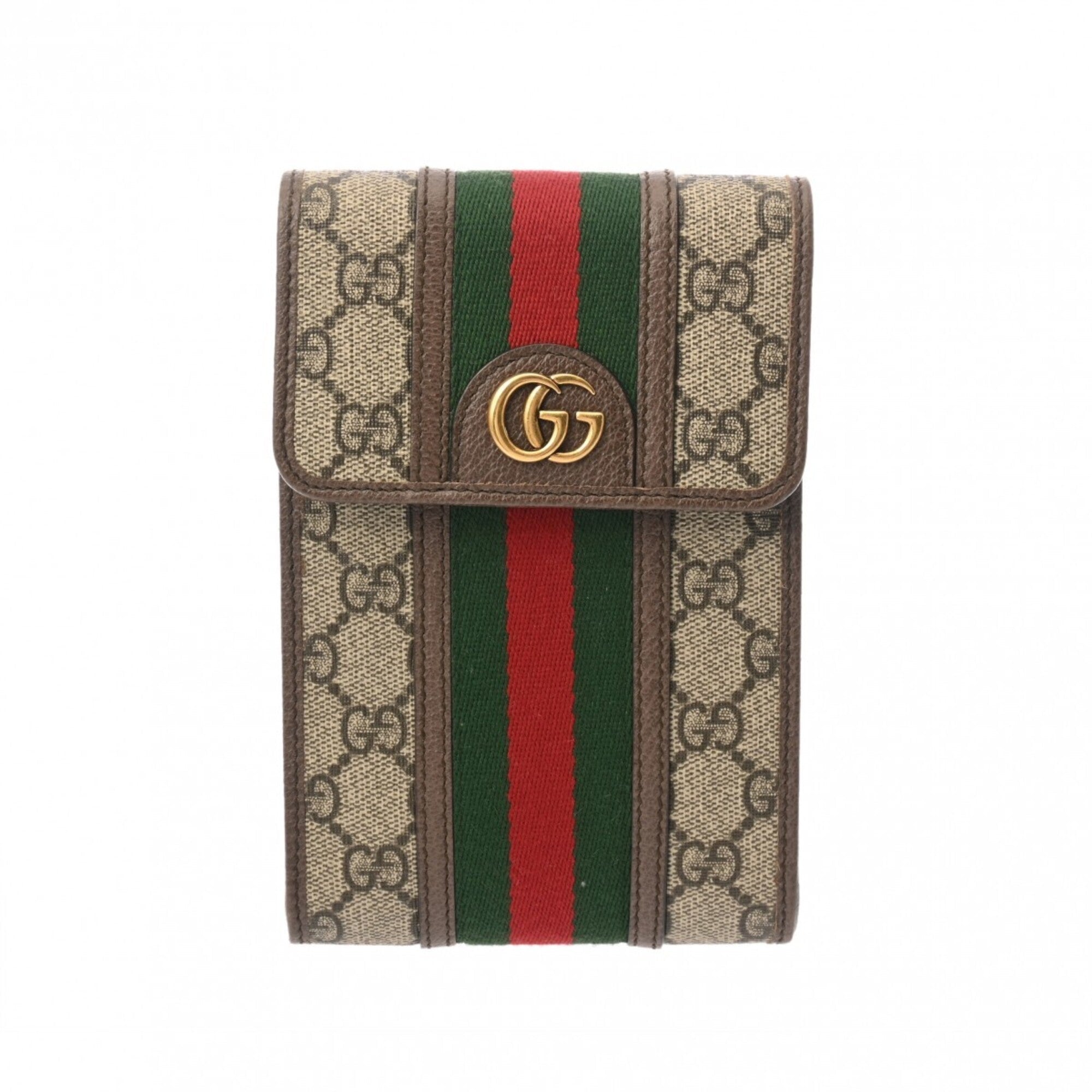 Gucci Brown Gg Supreme Shoulder Bag (Pre-Owned)