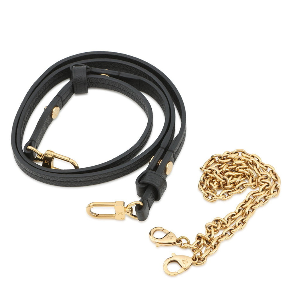 Louis Vuitton Noir Monogram Empreinte Shoulder Bag