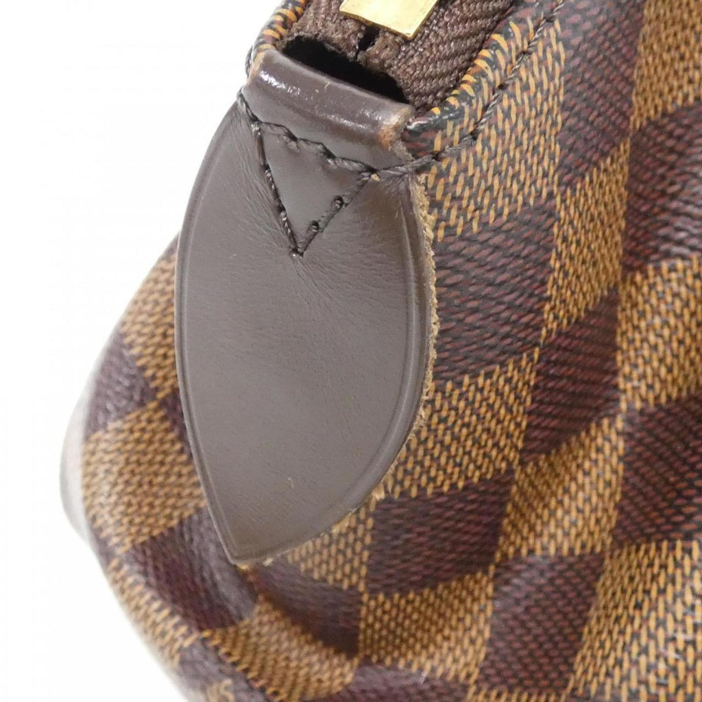 Louis Vuitton Brown Coated Canvas Handbag