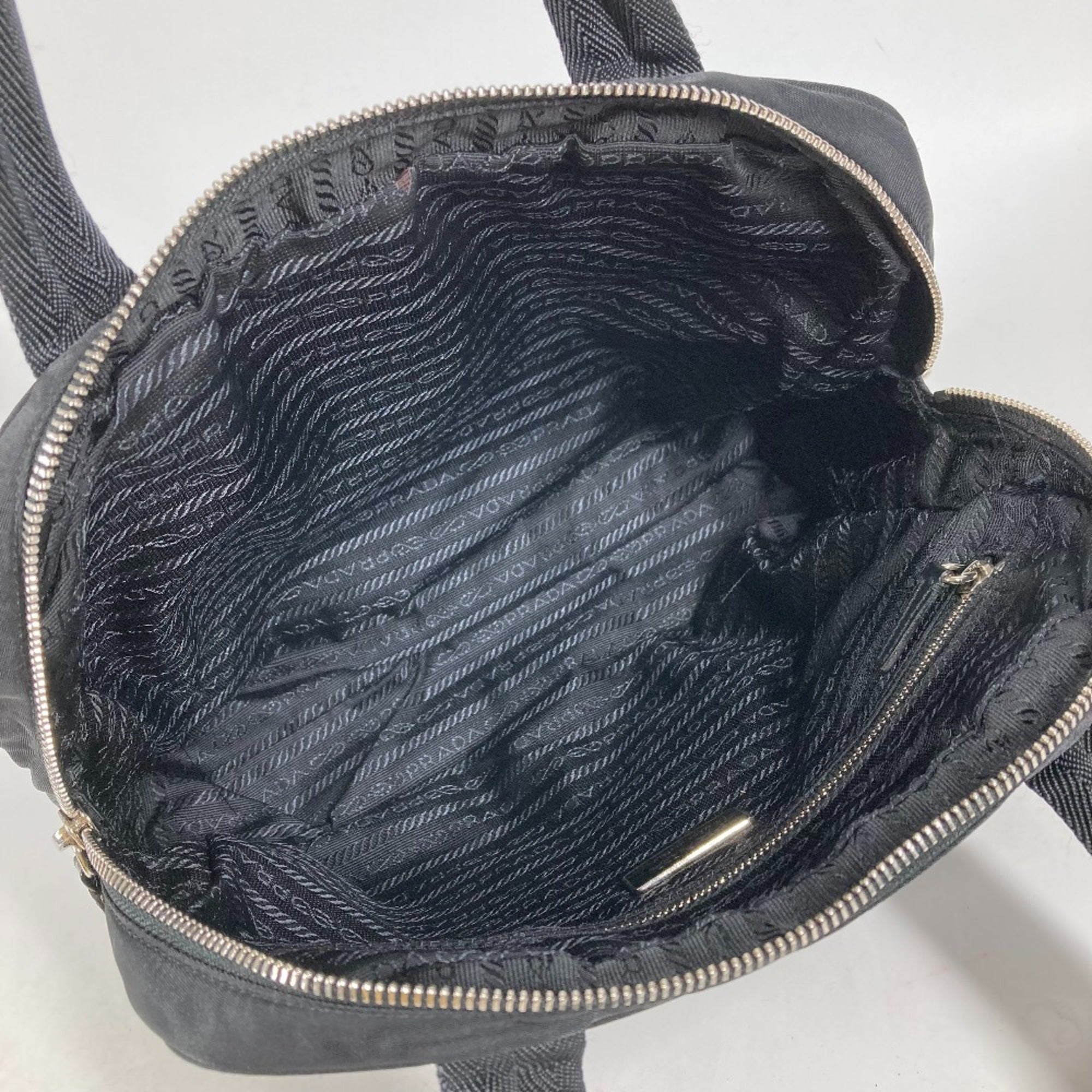 Prada Black Nylon Handbag