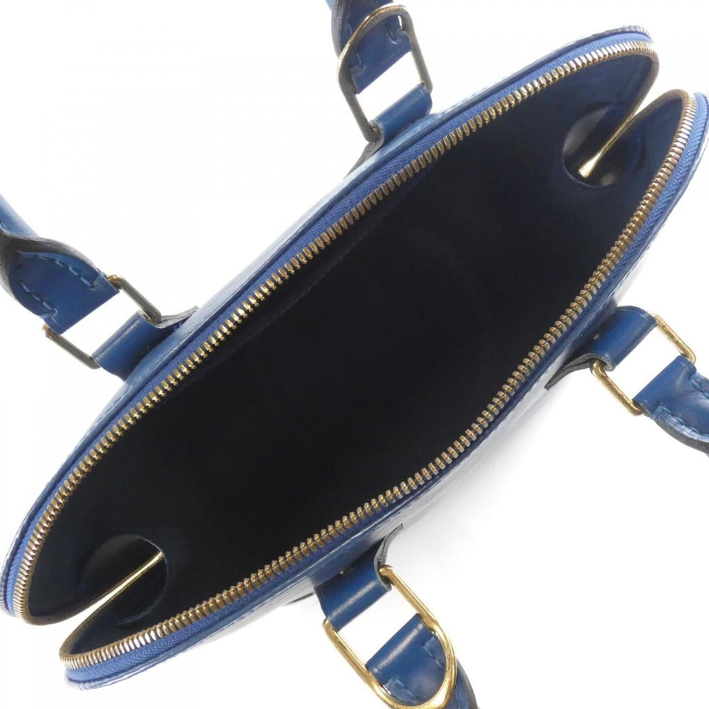 Louis Vuitton Blue Leather Handbag