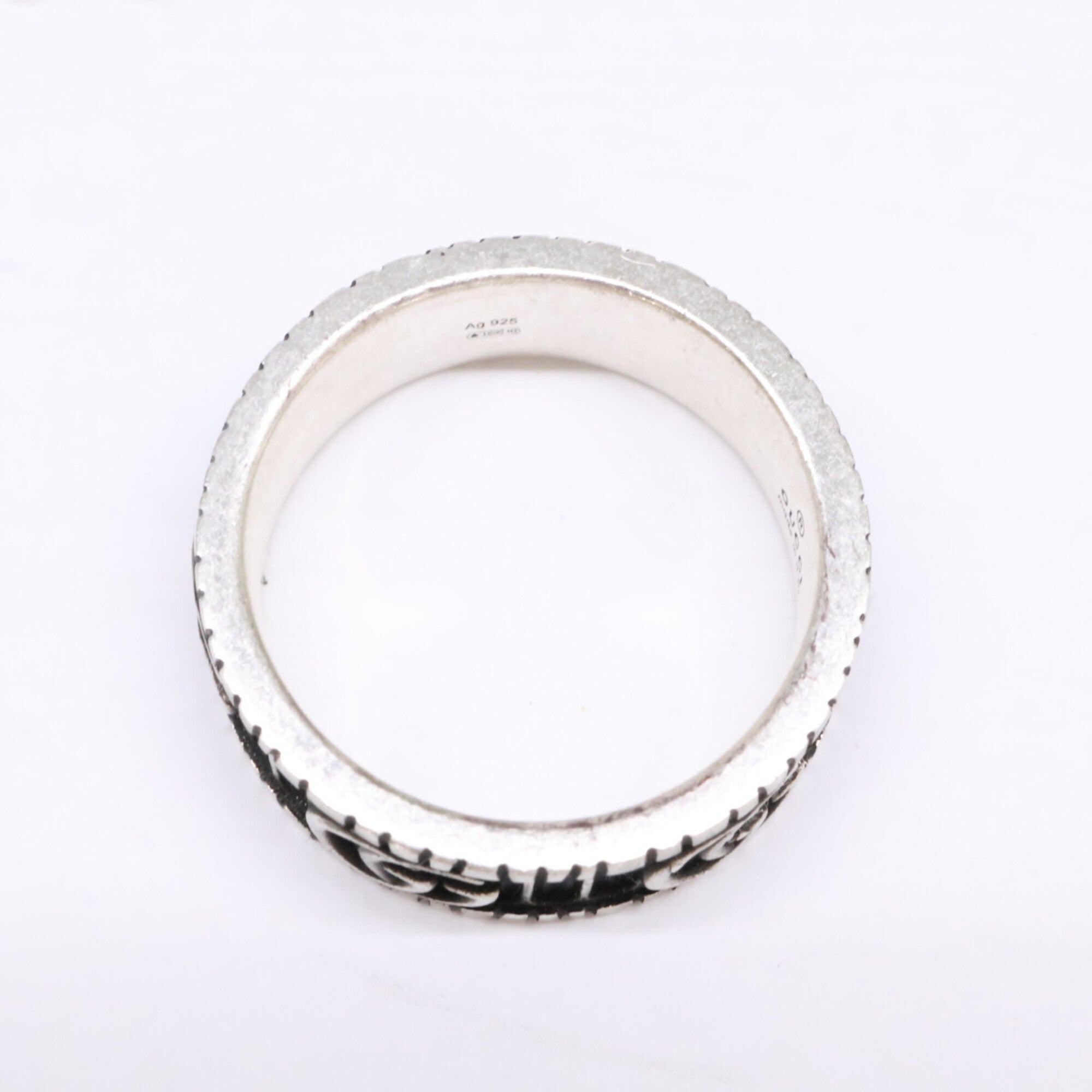 Gucci Silver Silver 925 Band Ring (Pre-Owned)