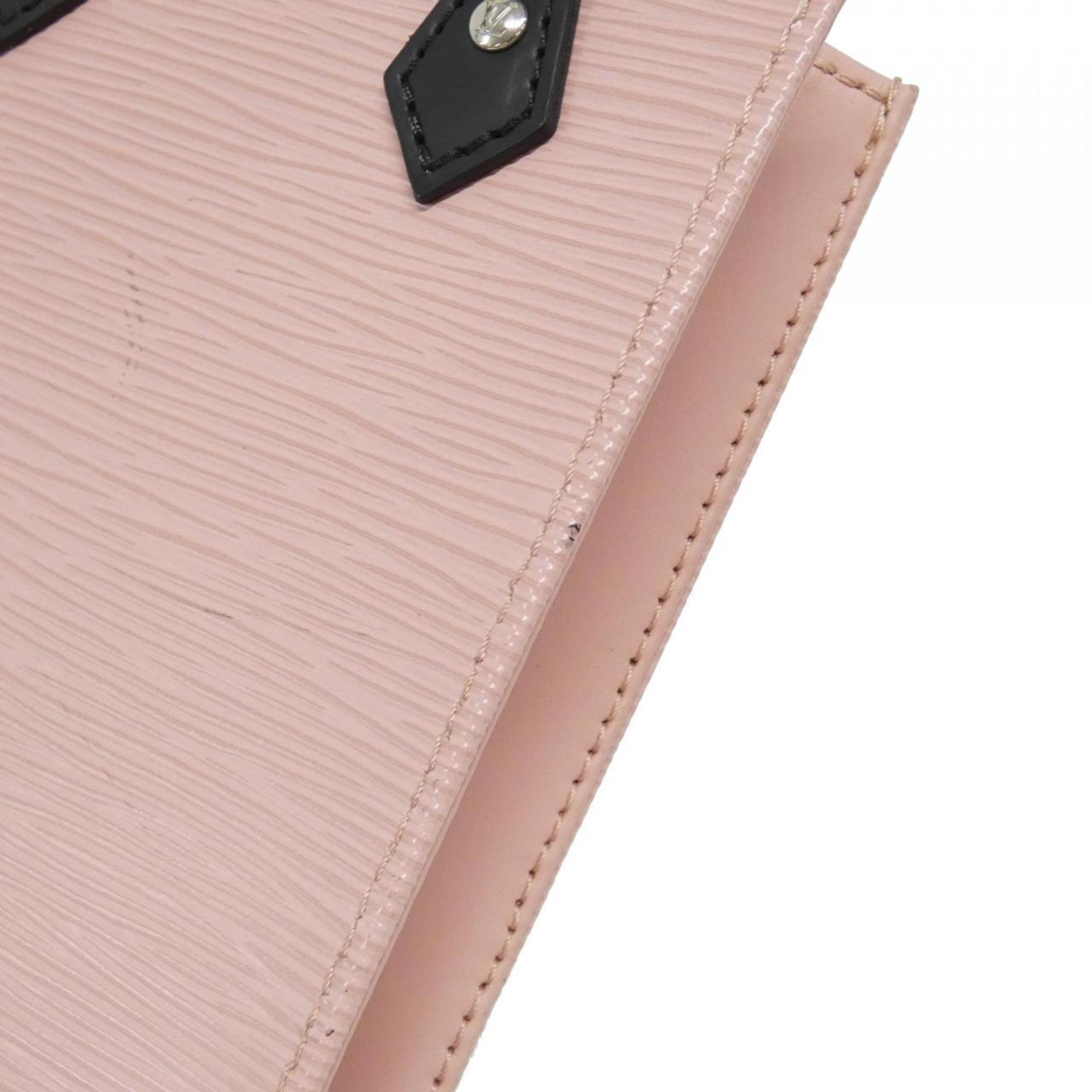 Louis Vuitton Rose Rose Ballerine Leather Shoulder Bag