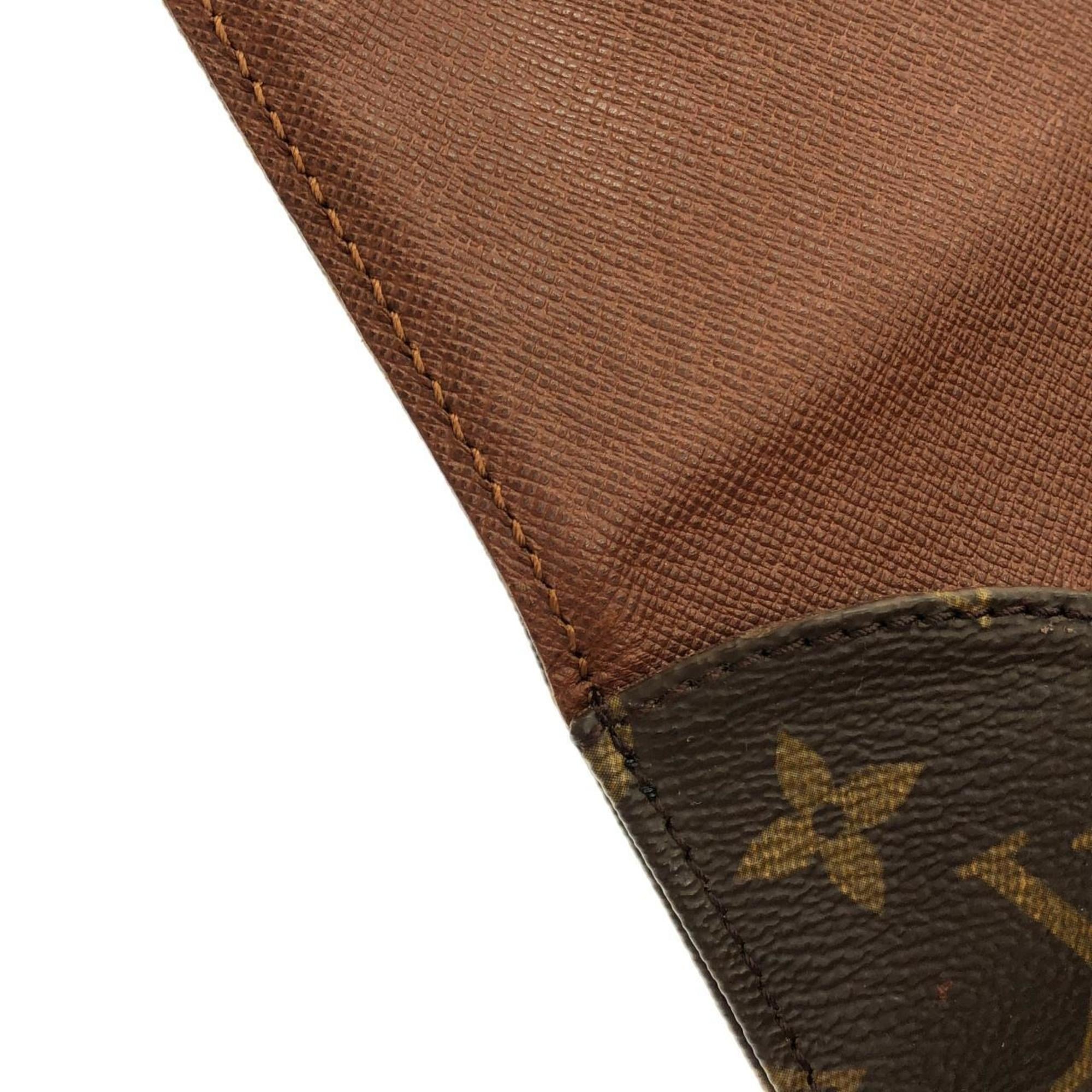 Louis Vuitton Marron Coated Canvas Shoulder Bag