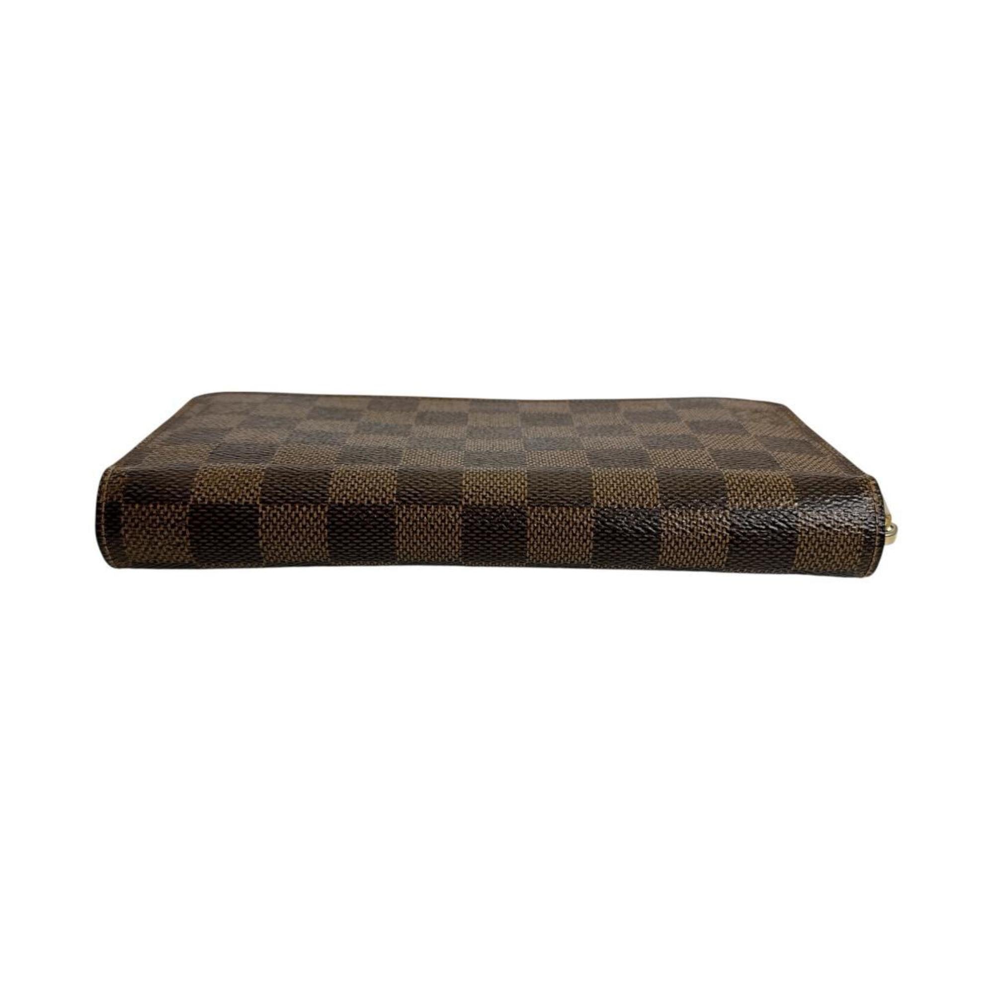 Louis Vuitton Brown Damier Canvas Damier Canvas Long Wallet